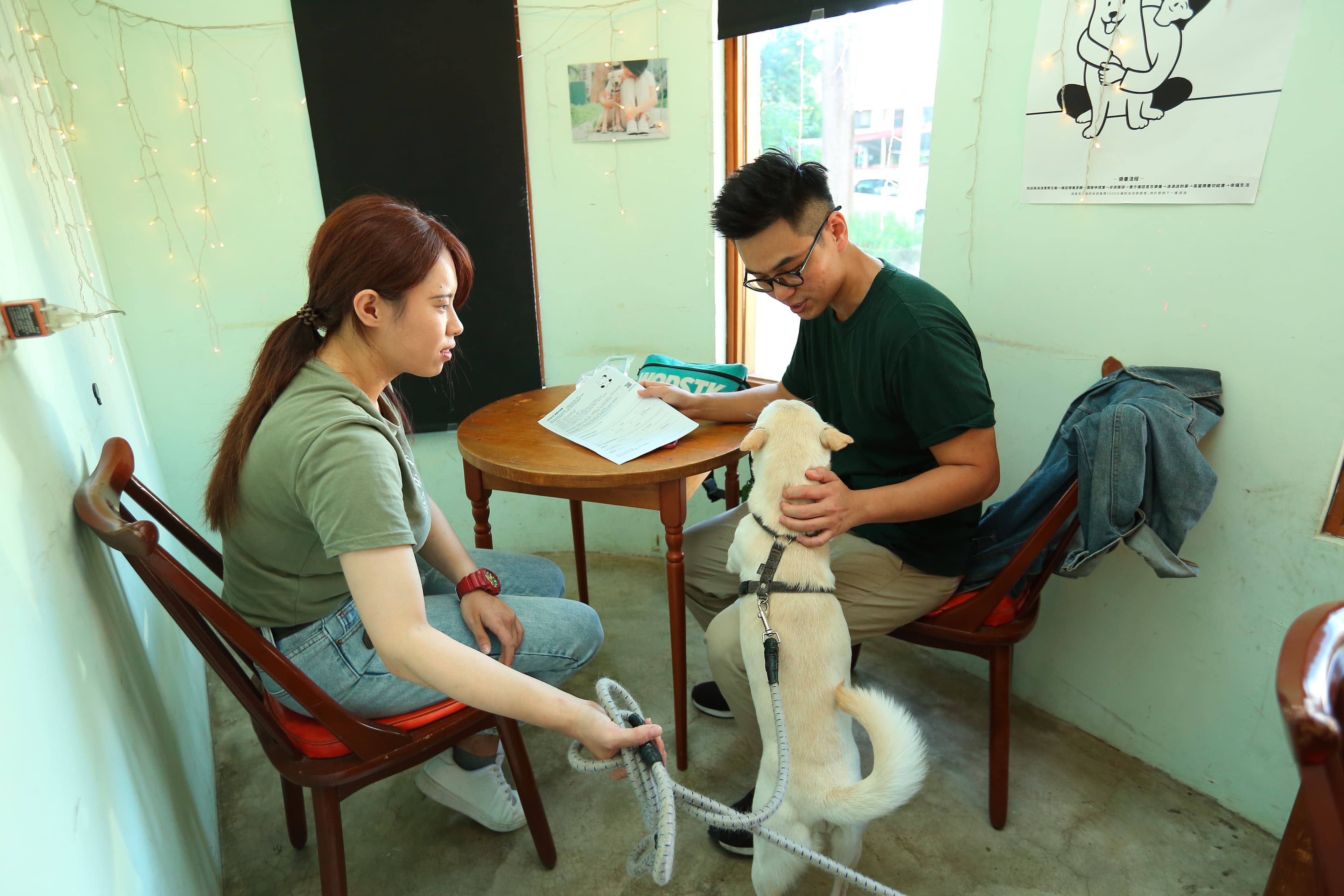 譚柔建議，領養動物的第一條最好年滿25歲以上，避免因人生規劃變動，出現隨意棄養。