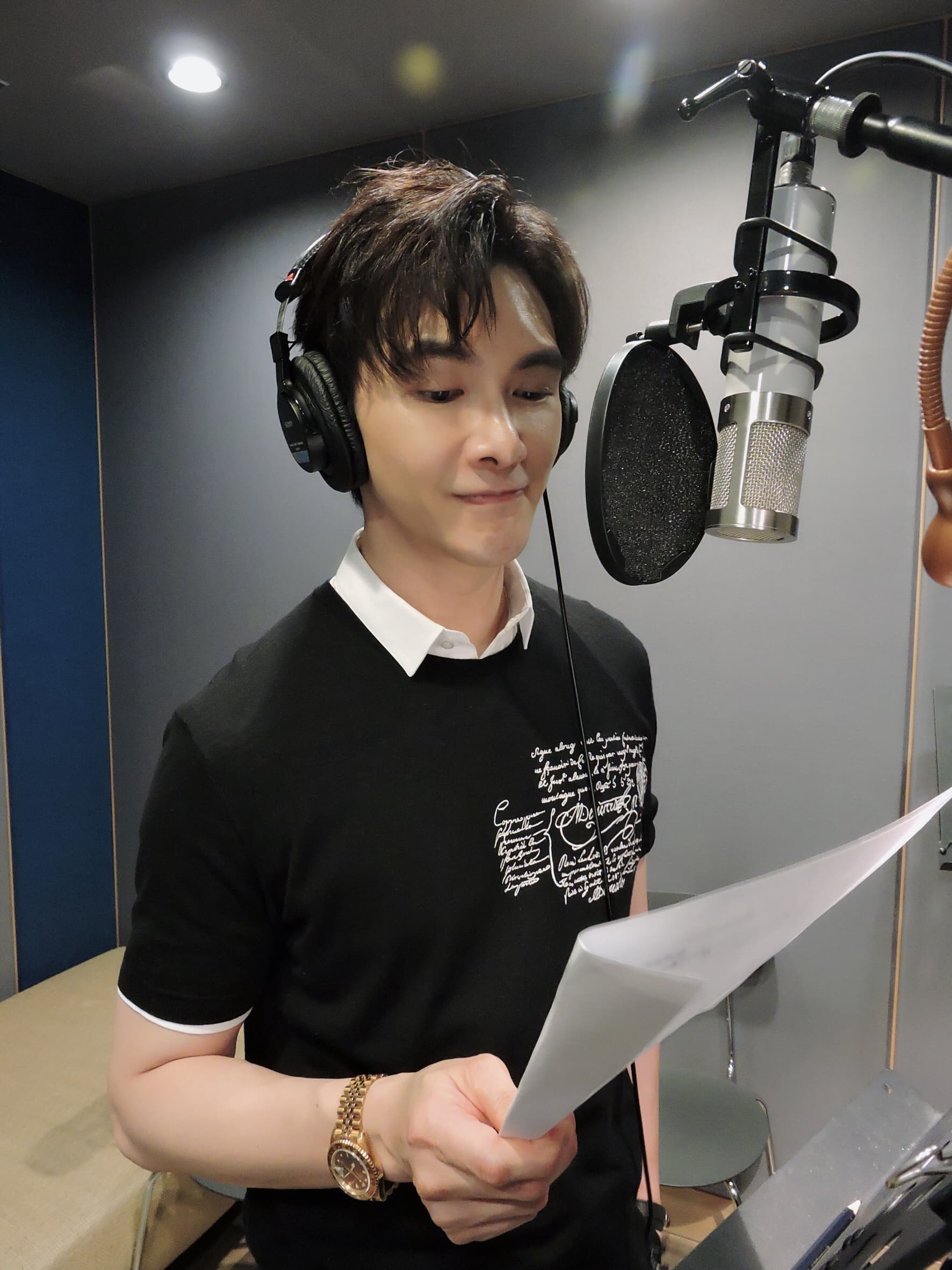 謝佳見過去都唱抒情曲風,讓他擔心駕馭不住。(東森提供)