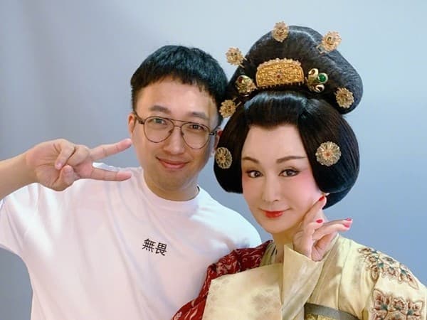潘迎紫剛拍完于正的新戲《大唐女兒行》。(翻攝自「于正1978」微博)