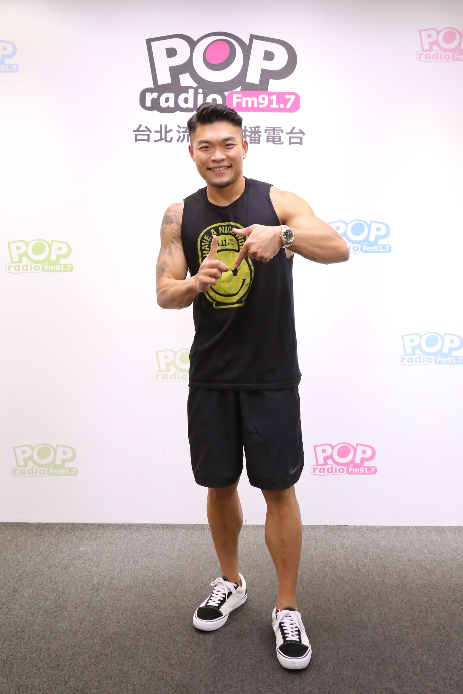 首度舉辦個人演唱會,距離不到3個月,李玖哲也極積健身、練唱。(POP RADIO提供)