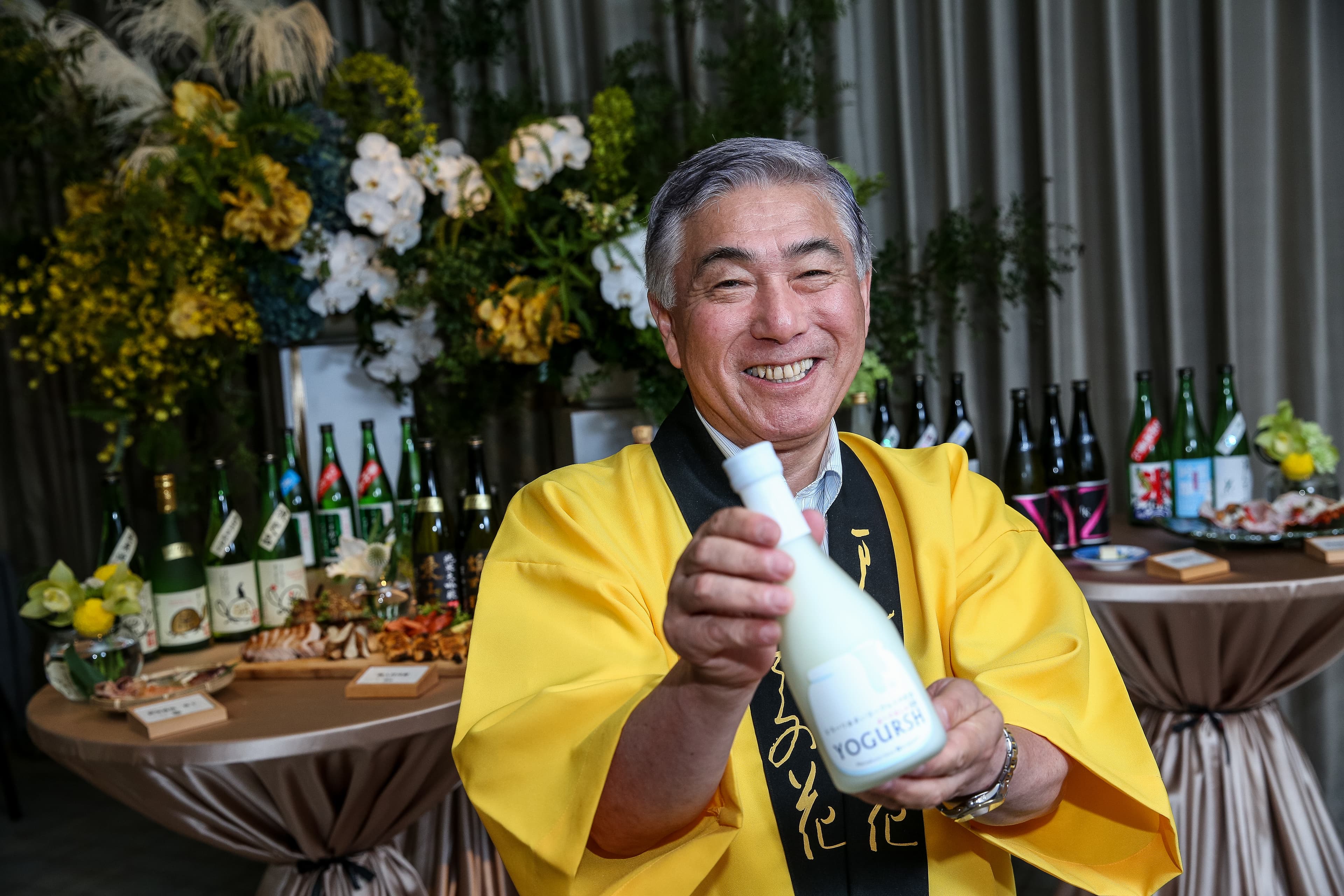 日の丸醸造社長佐藤讓治。