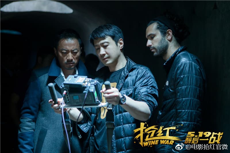 黎明執導電影處女作《搶紅》,雖有張涵予(左)一起拍攝,影評卻奇差無比。(翻攝自搶紅微博)