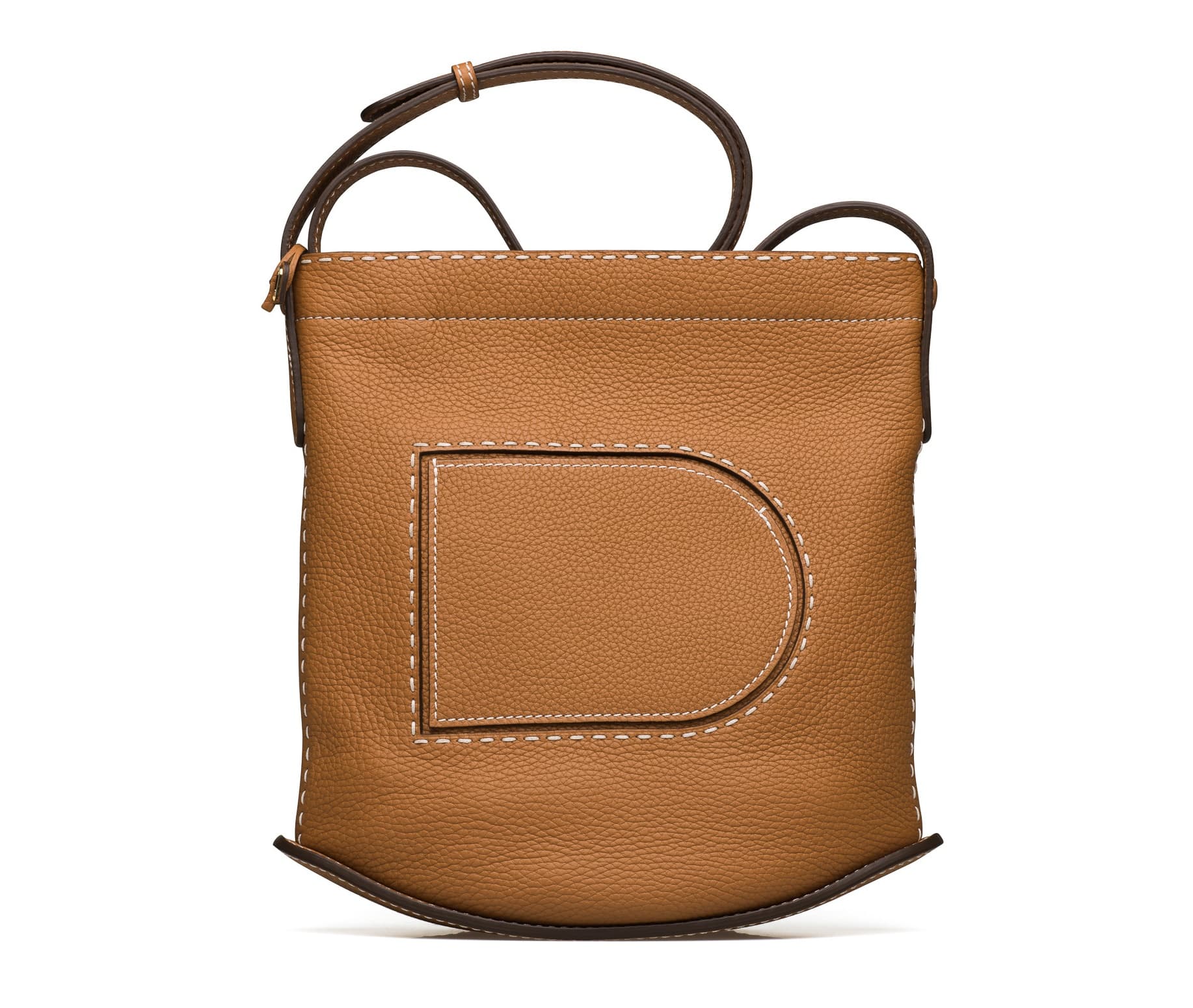 Pin系列茶色Daily肩揹包,NT$79,900。(Minoshin提供)