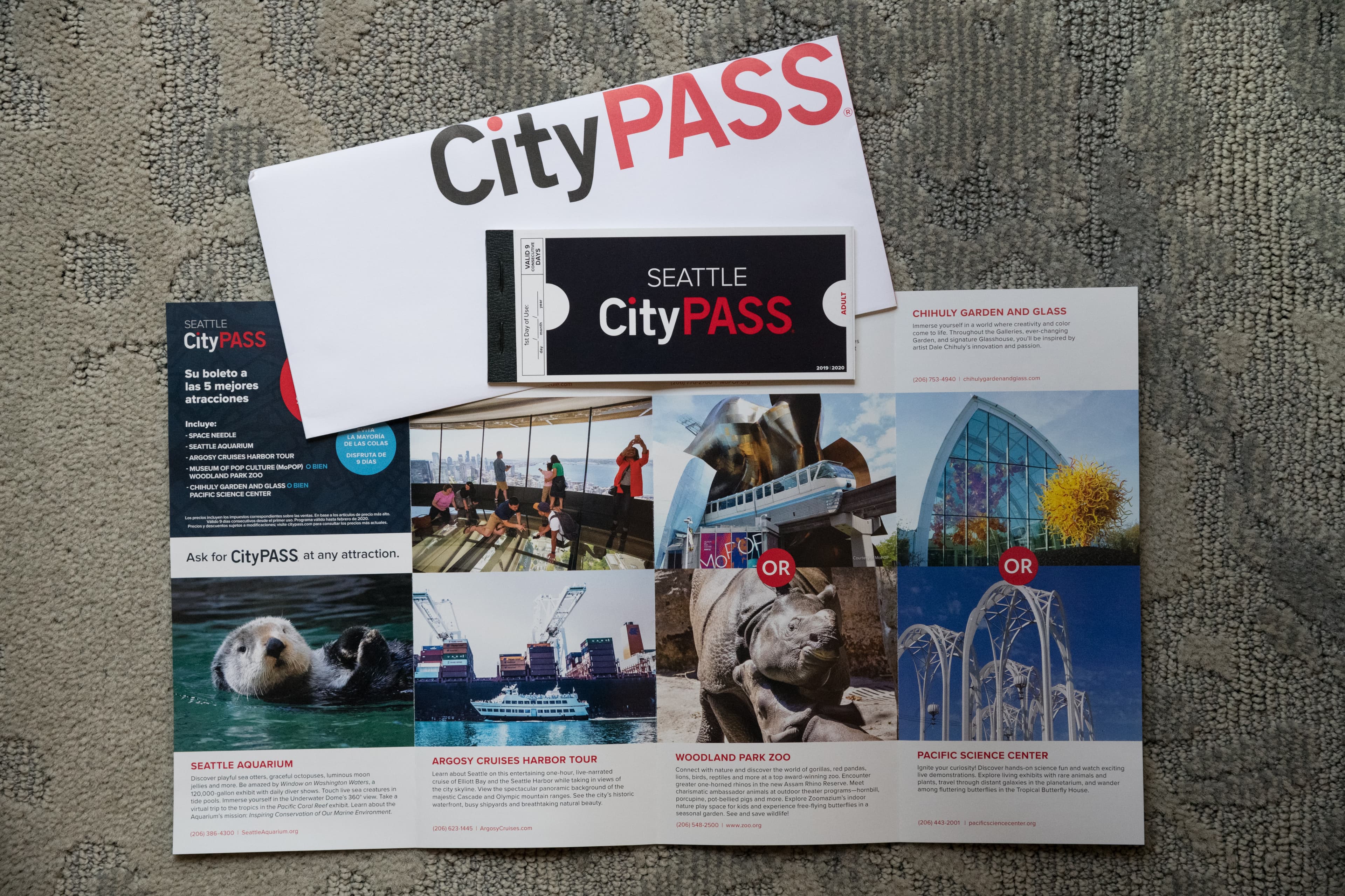 「Seattle CityPass」是很划算的旅遊套票,包含MoPOP在內,許多博物館景點的門票。