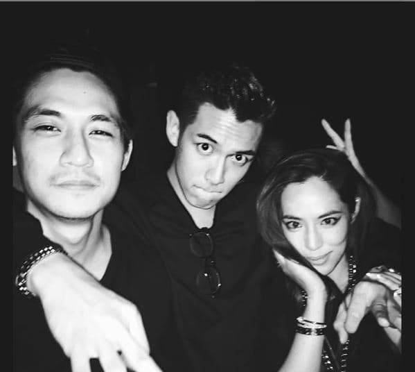 柯震東也曾出席石貞善的生日派對，和姊弟2人一起合照。（翻攝自柯震東IG）