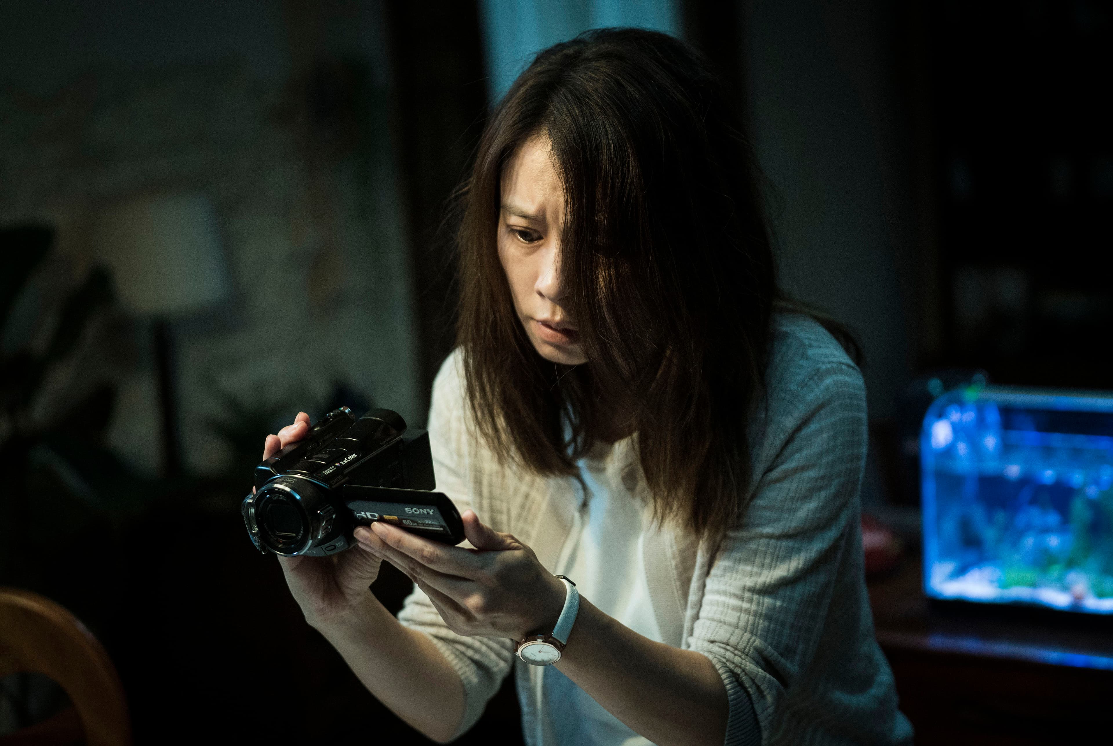 徐若瑄拍攝《人面魚:紅衣小女孩外傳》下戲後秒走出劇中憔悴狀態。(friDay影音提供)