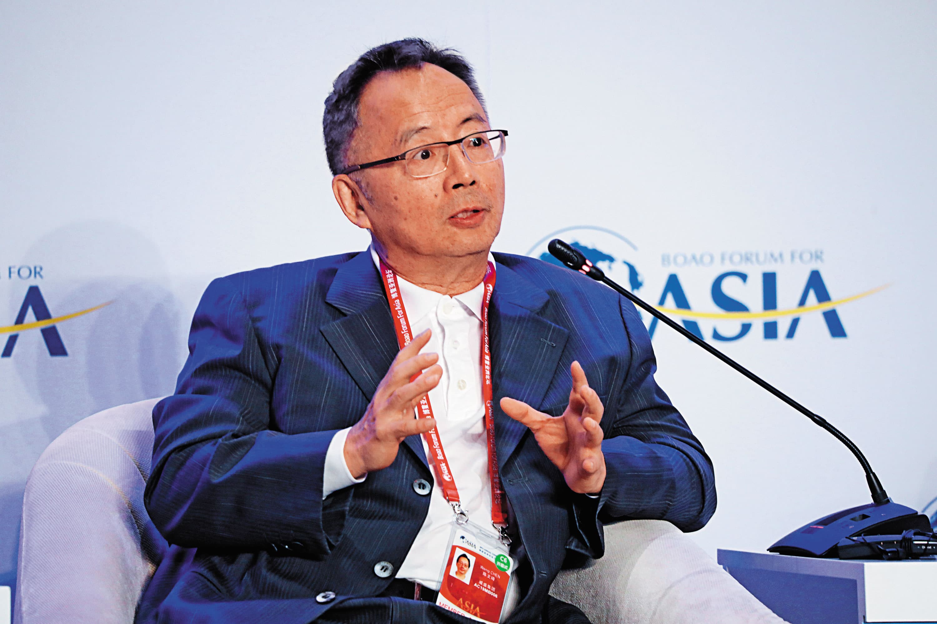 現任TVBS董事長的陳文琦從去年九合一大選後,就開始關心新聞台營運,尤其對政治新聞特別關切。(東方IC)