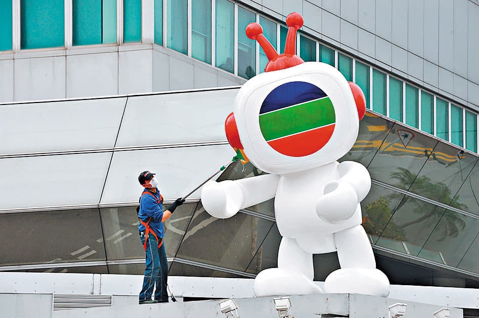 王雪紅於2011年與香港殼王陳國強共組團隊買下香港TVB約26%股權,正式跨入媒體業。(東方IC)