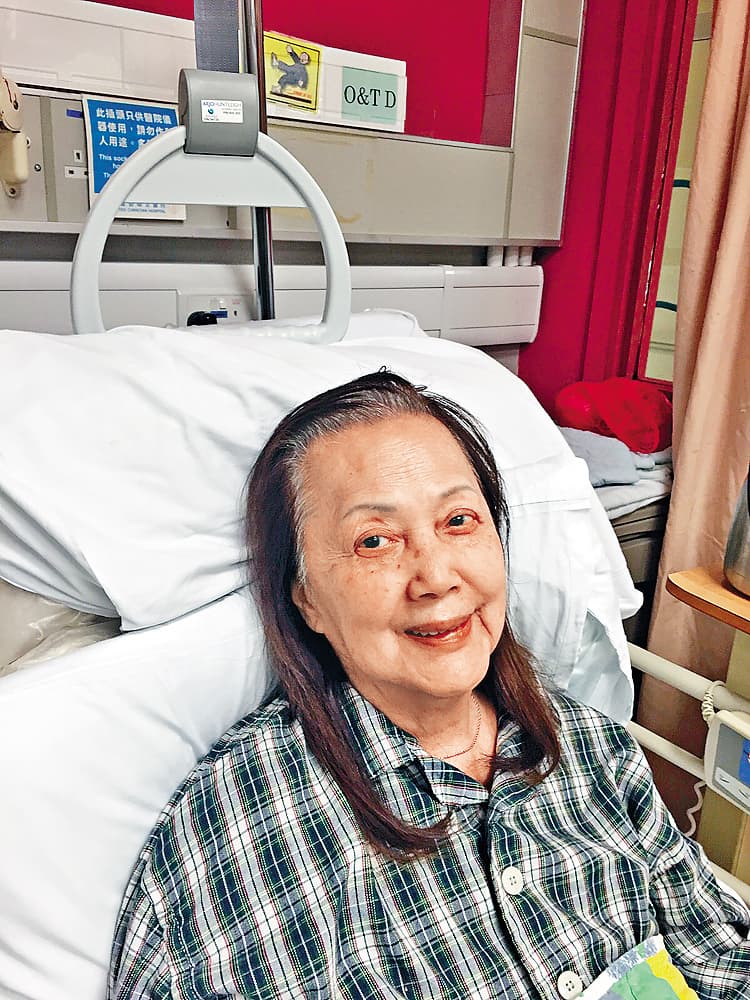 夏萍曾在家中摔傷,超過10個小時才被人發現送醫。(東方IC)