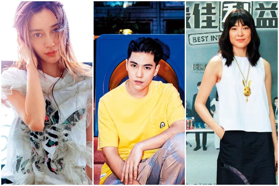 左起Angelababy、子閎及曾珮瑜。