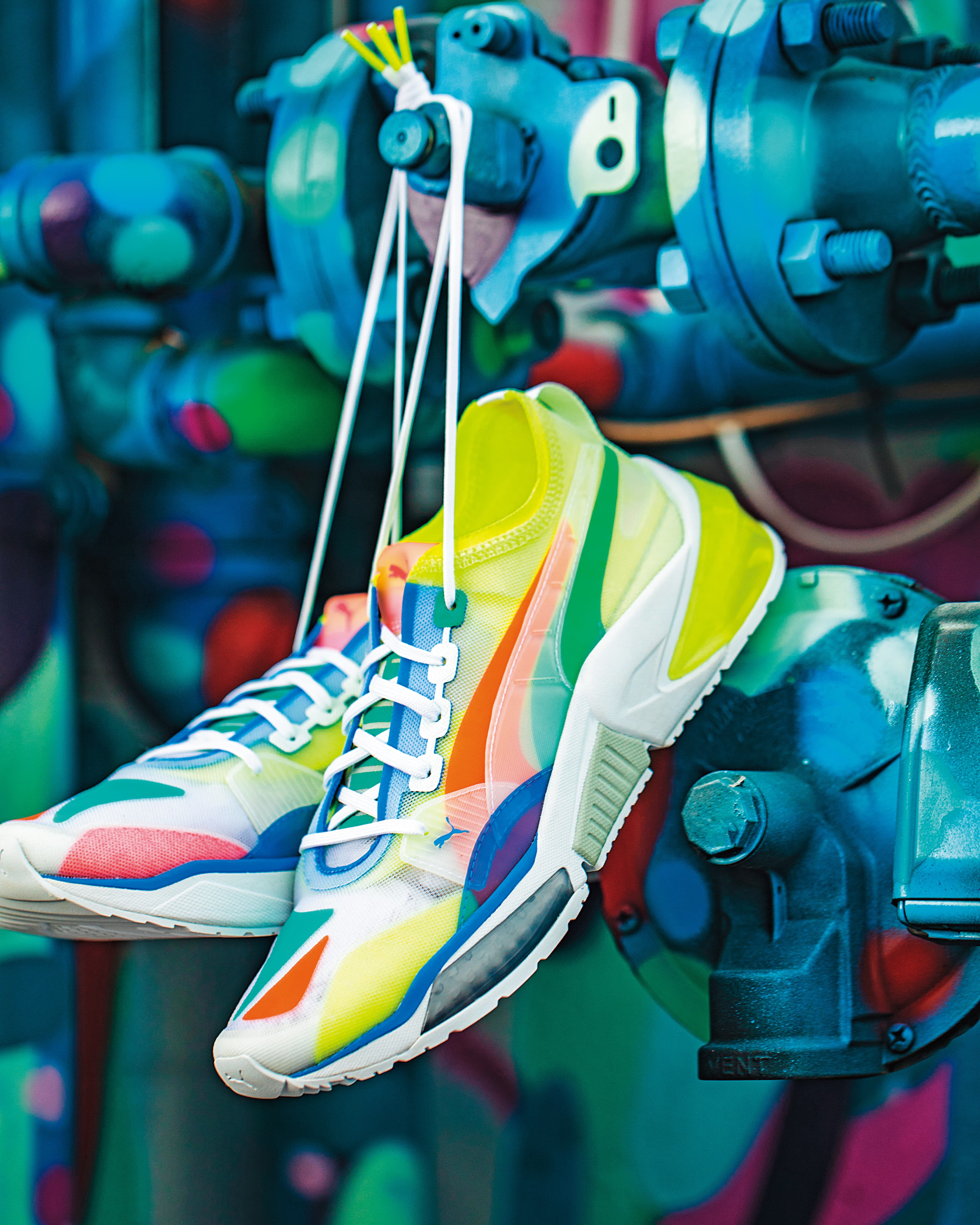 PUMA LQDCELL Optic Sheer運動鞋,NT$3,980(PUMA提供)