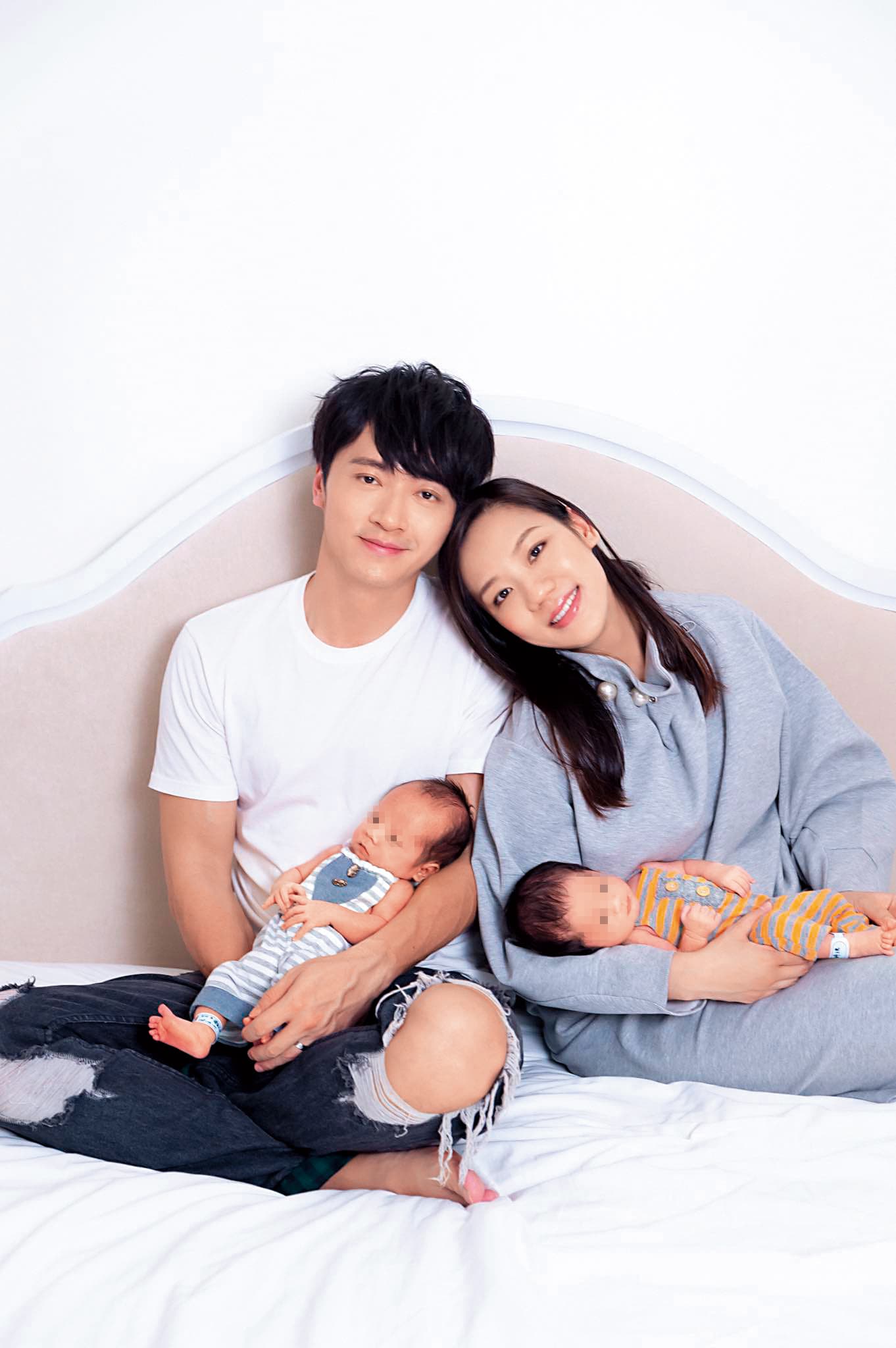 馬俊麟之前常常和老婆梁敏婷曬全家福，卻陷入婚變疑雲。（翻攝自馬俊麟臉書）