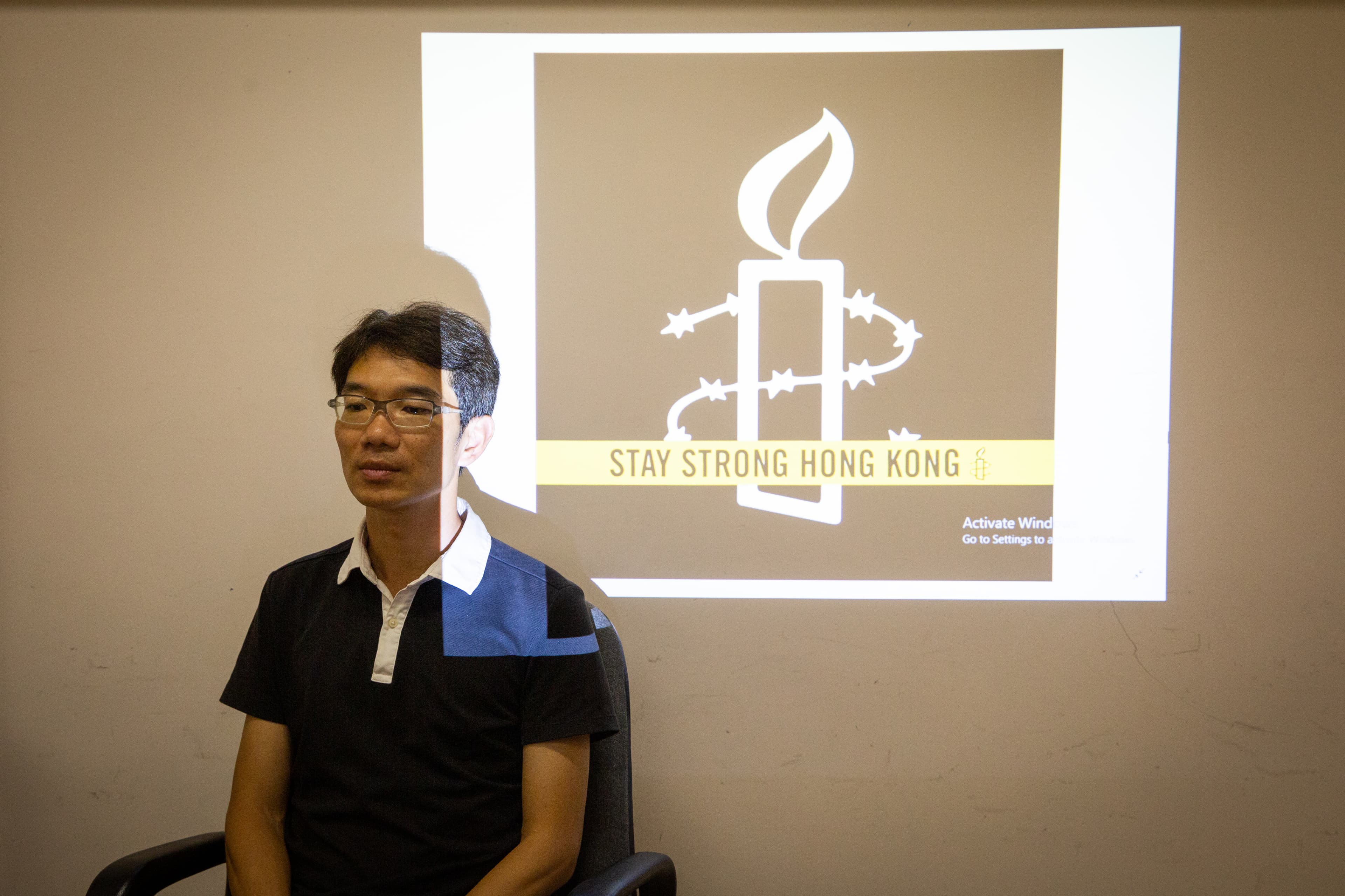 國際特赦組織香港分會總幹事譚萬基說:「若林鄭繼續躲在警察背後,暴力只會愈來愈上升到不可收拾的狀態」。