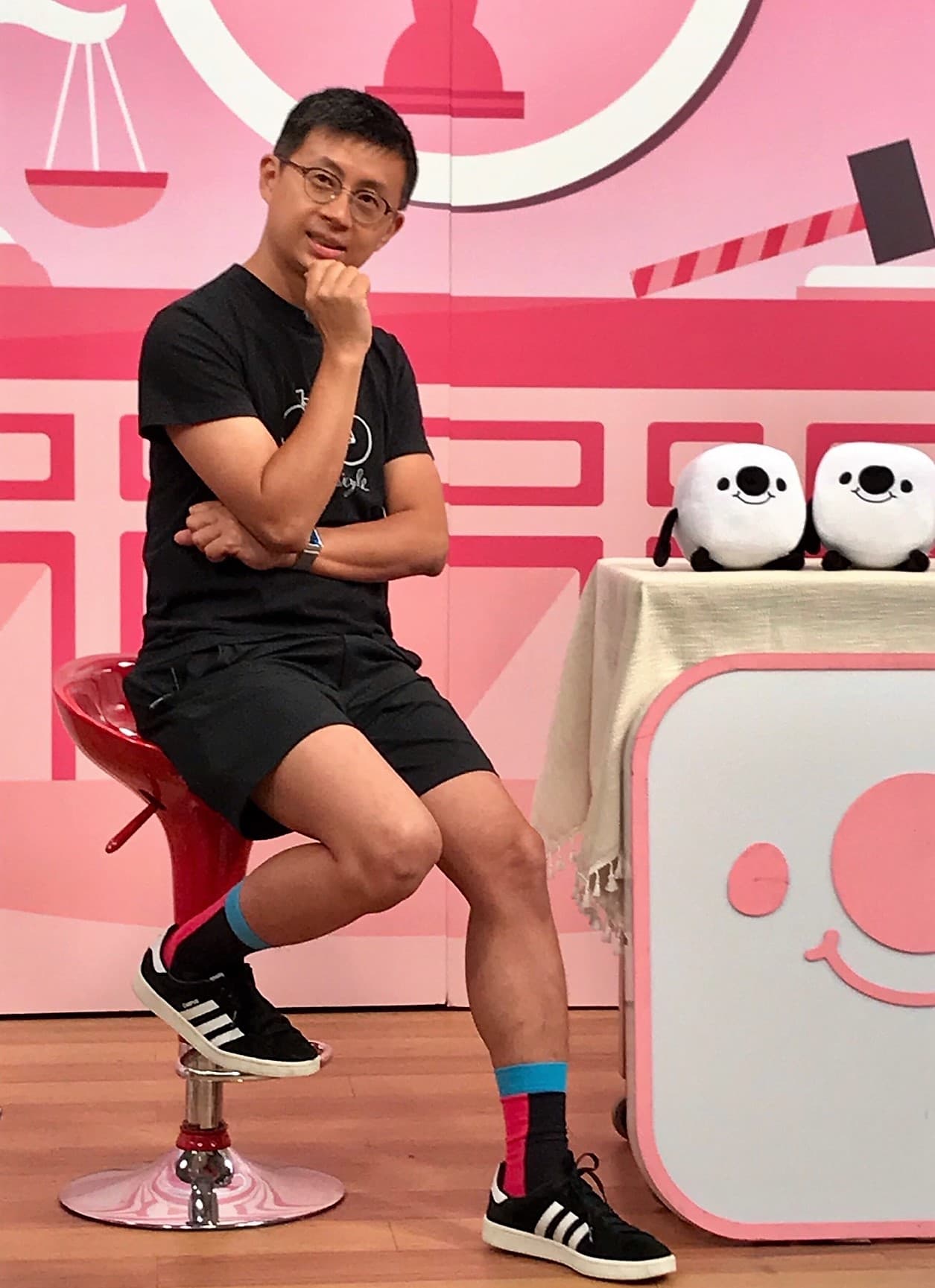 呱吉認為性騷擾是主觀問題。(學姊受不了提供)