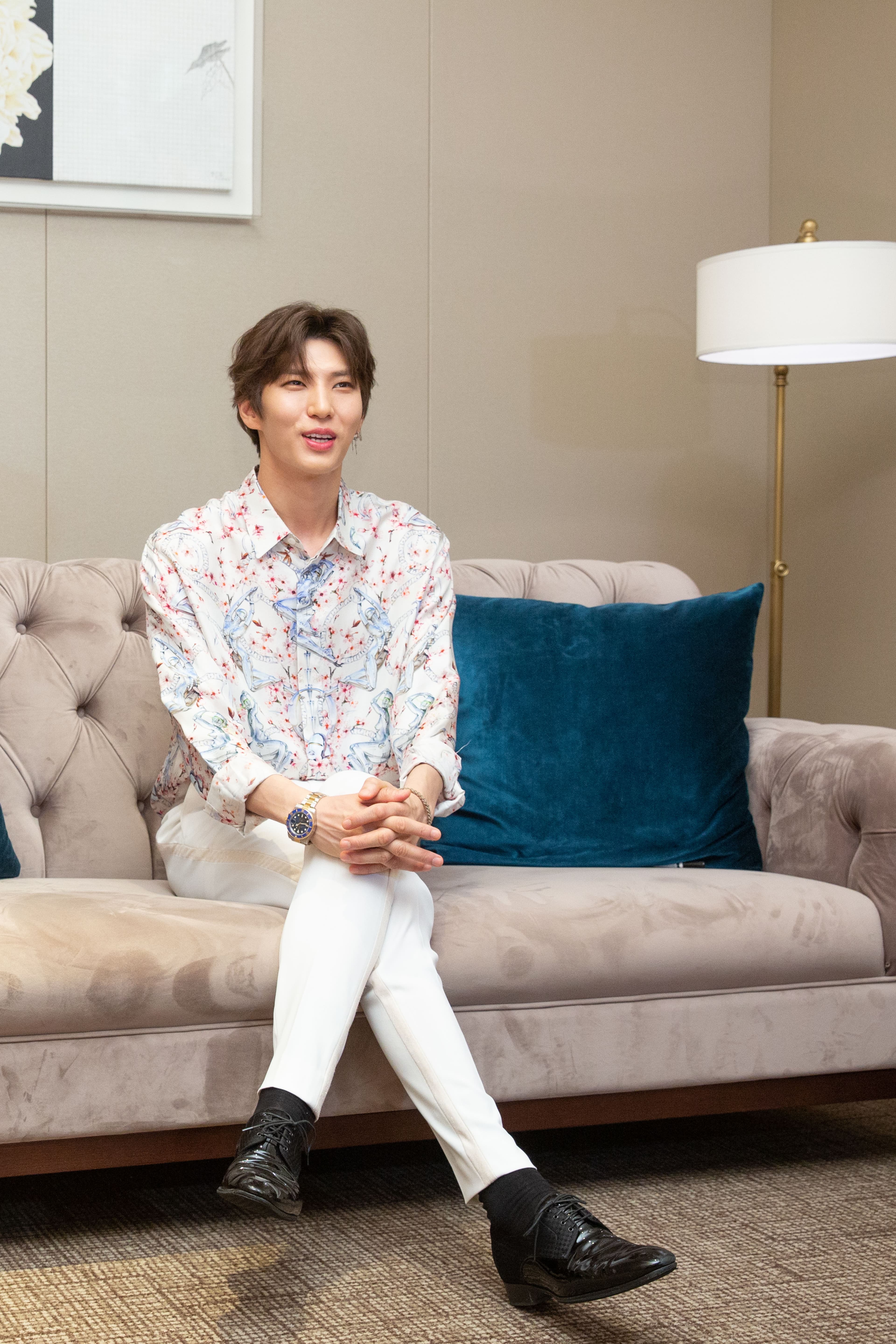 LEO喜歡「HOT BODY」這個外號,為了維持身材相當自律。