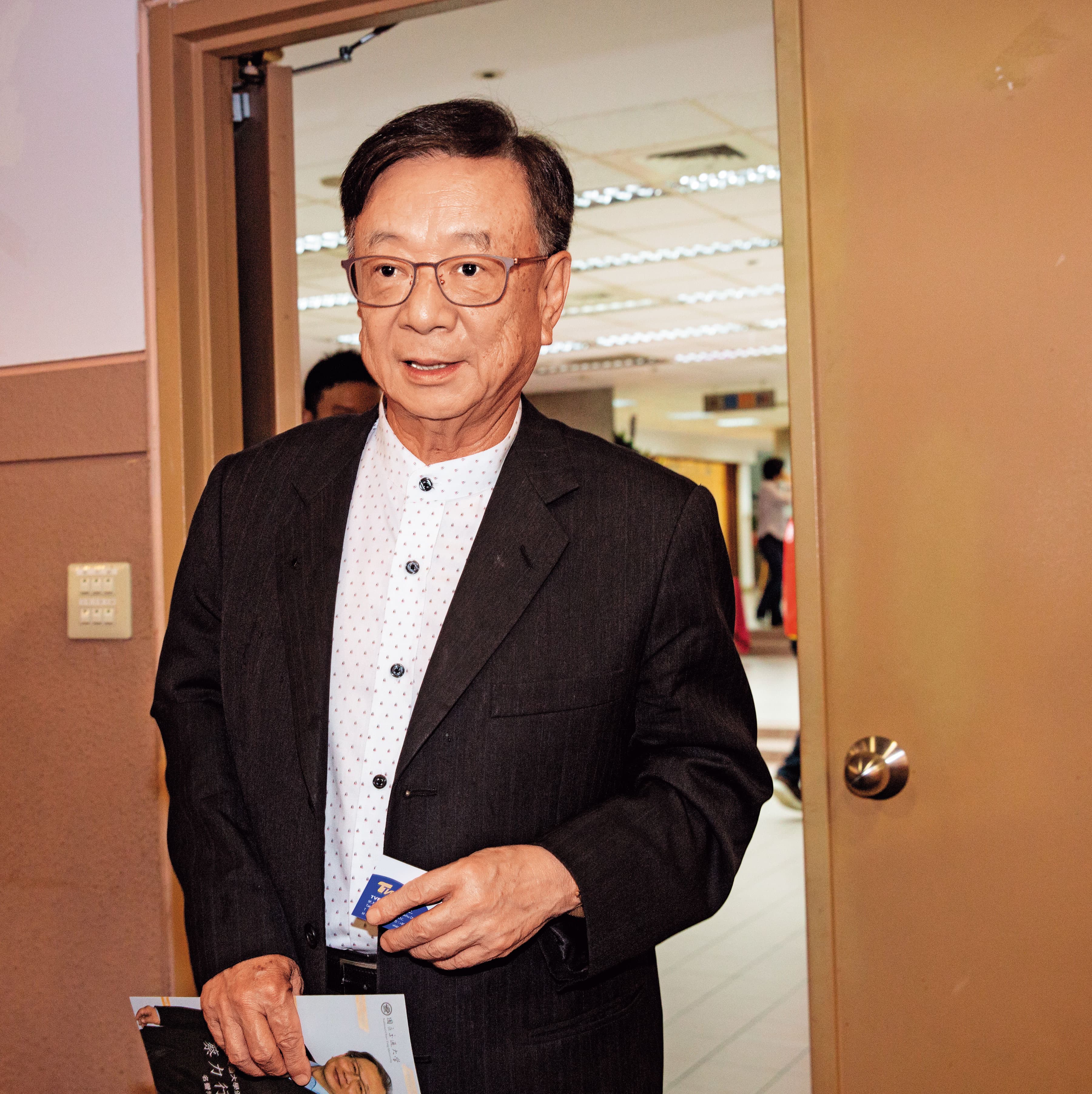 力勸郭台銘參選的其好友宣明智（圖），近日已著手開發手機連署APP，要替郭衝刺連署。