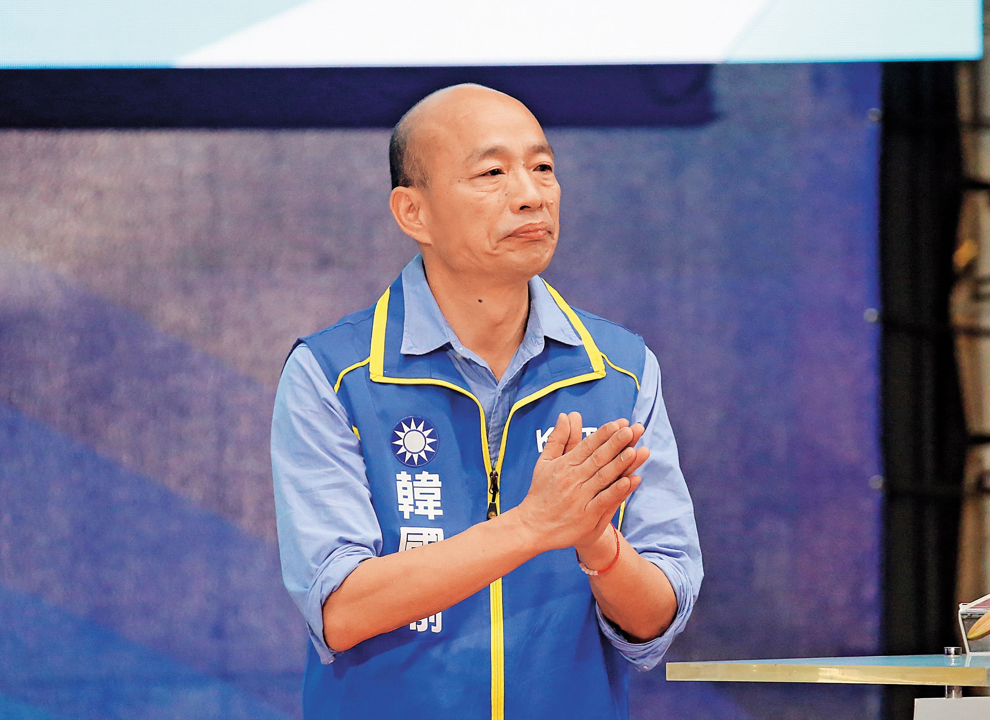 面對黨內同志及昔日老長官結盟攪局,韓國瑜(圖)總統之路出現整合變數。