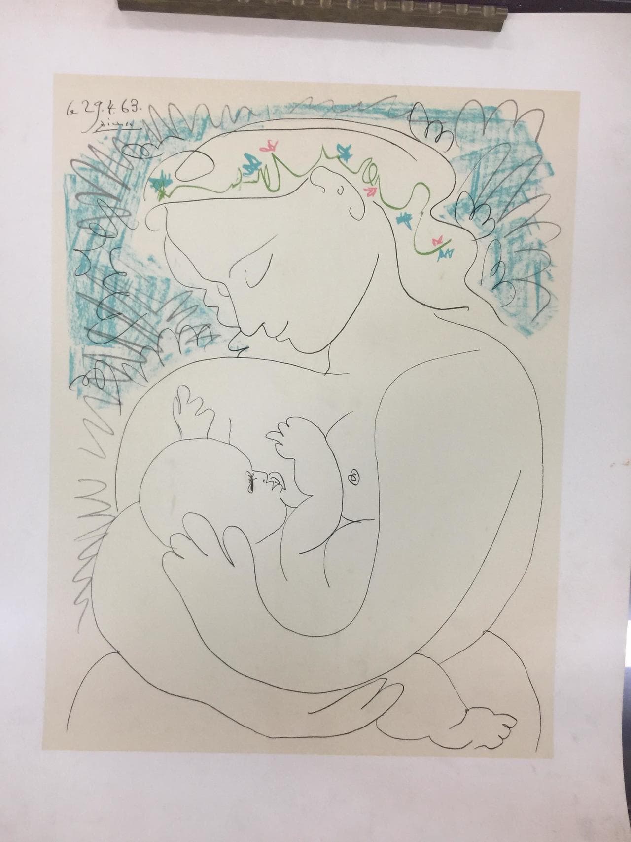 《母與子》。(史博館提供)