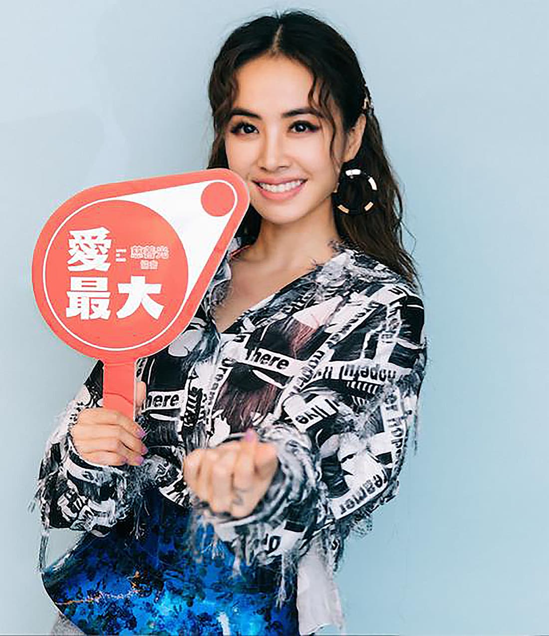 蔡依林疼惜蔣承縉的堅強，更盛讚他的韌性。（愛最大慈善光協會提供）
