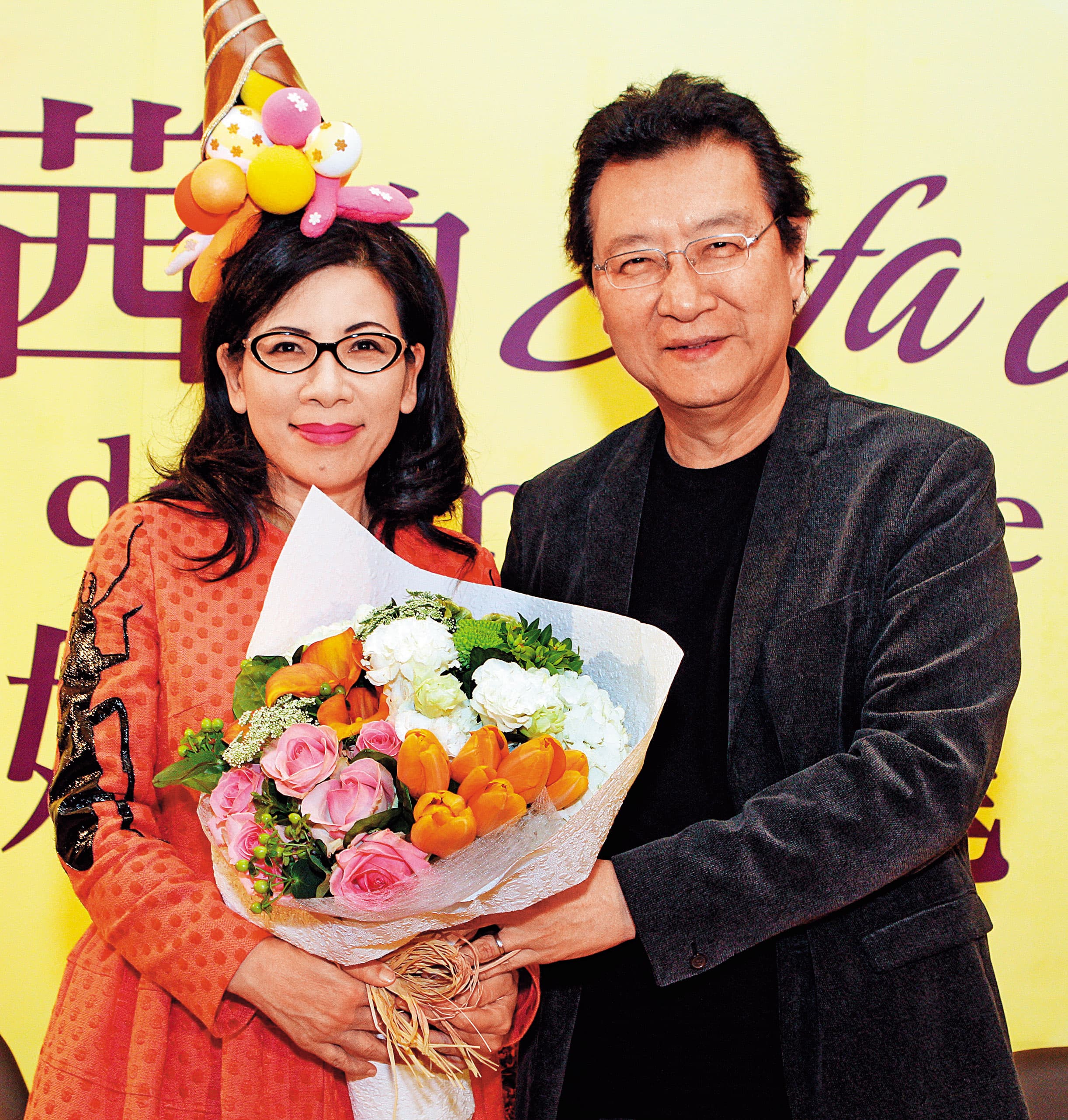 國民黨初選期間,直言不諱的劉宥彤傳出得罪了包括趙少康(右)與陳文茜(左)在內的挺郭要角。(東方IC)