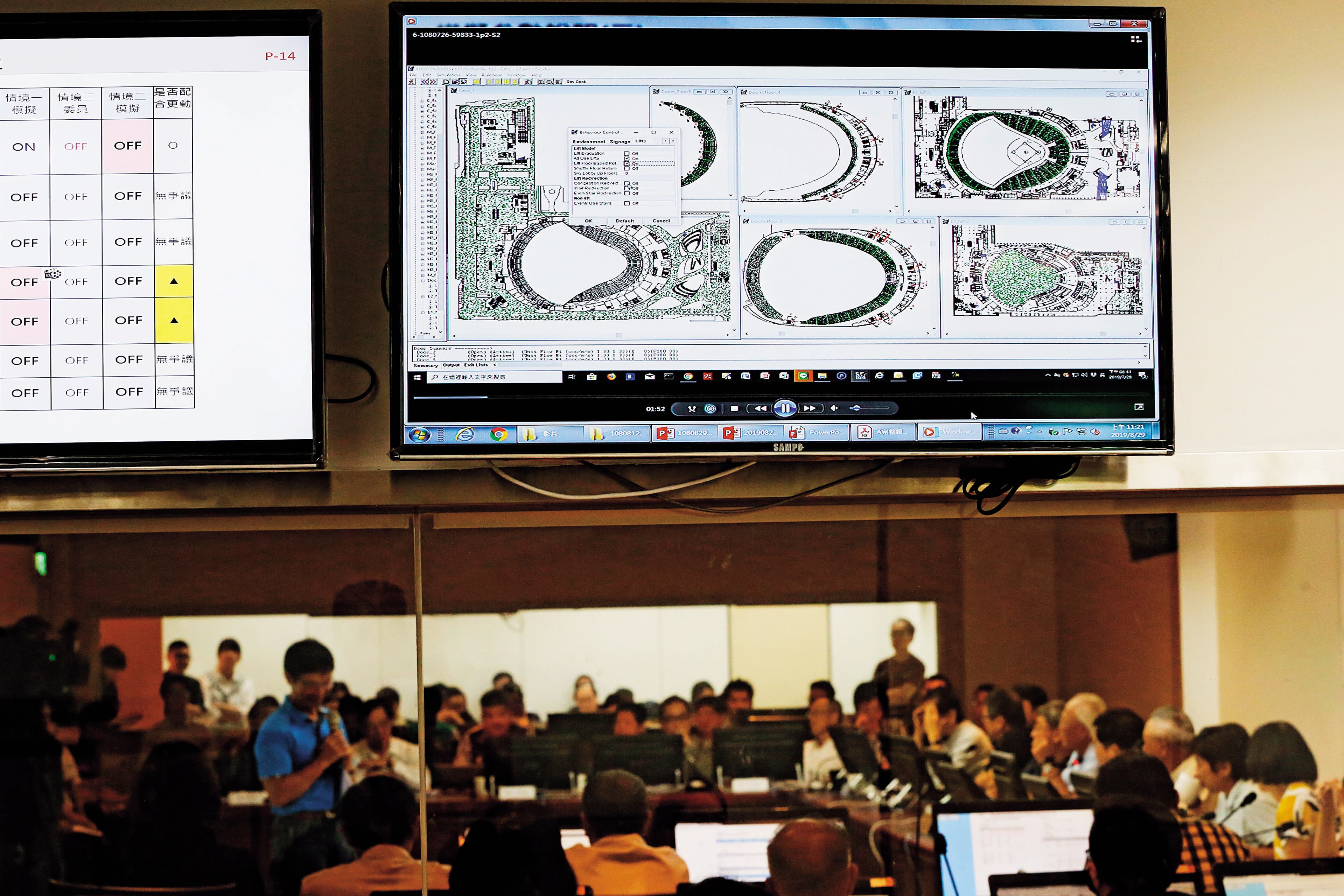 大巨蛋重新進入北市府經歷6次都審大會,再度因為人流疏散及交通議題卡關。