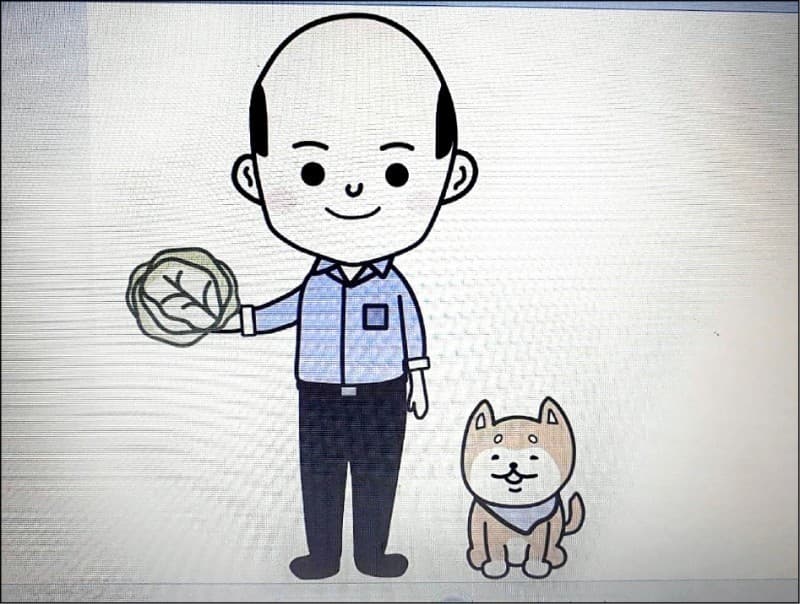廠商將韓國瑜Q版圖印在月餅上送禮 (高雄市政府提供)