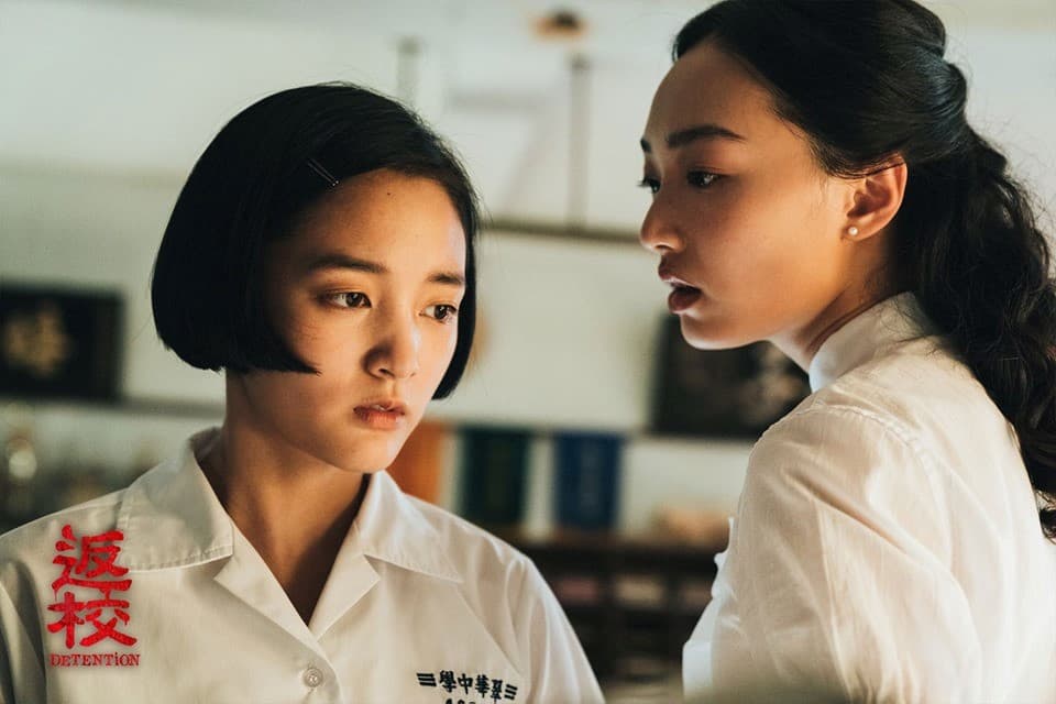 蔡思韵（右）與王淨（左）戲裡是師生，但實際年齡差不到4歲。（影一製作所提供）