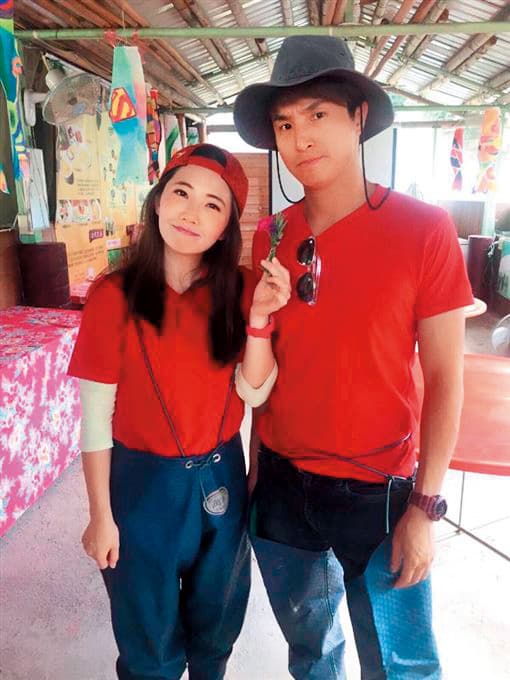 王少偉一直和謝忻傳出緋聞,謝忻返台後也是找王少偉哭哭。(翻攝自謝忻臉書)