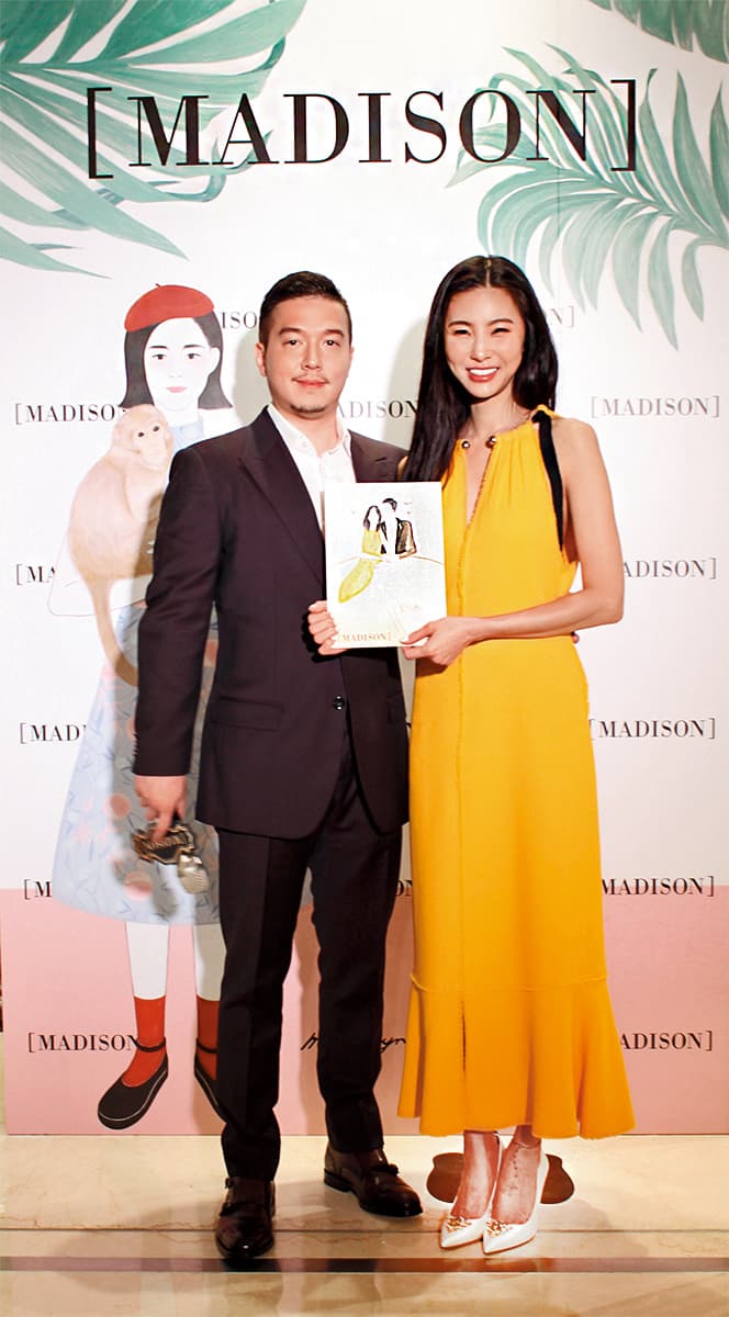 孫瑩瑩被爆老公李仕凡背著她在外面亂玩,然後兩人婚姻告急;不過他們依舊常在網上曬愛。(MADISON提供)