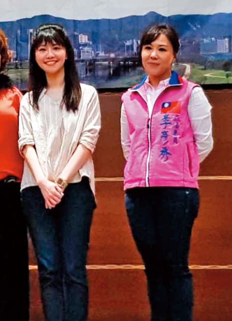「港湖女神」高嘉瑜(左)將對戰國民黨立委李彥秀(右),民進黨評估有機會勝選。