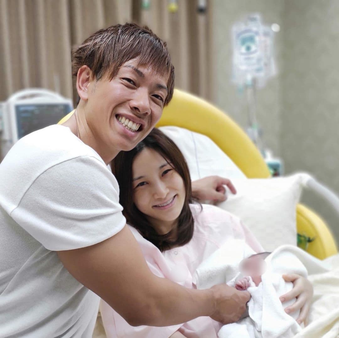 清水健的老婆伊藤春香19日產下一子,是她與清水健的第一個小孩。(翻攝自伊藤春香IG)