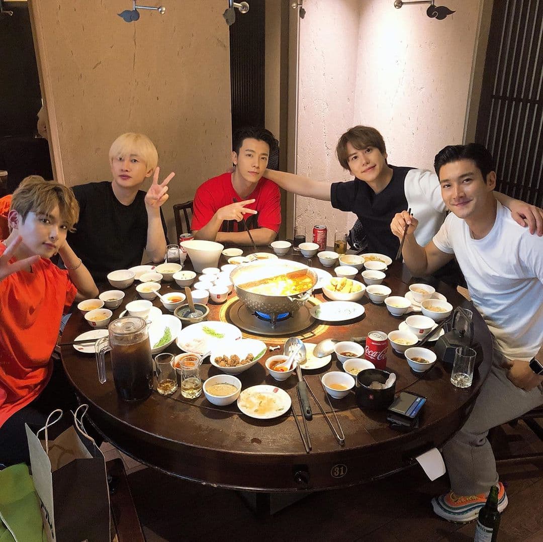 圭賢上週與Super Junior成員來台參加拼盤演唱會。(翻攝自圭賢IG)