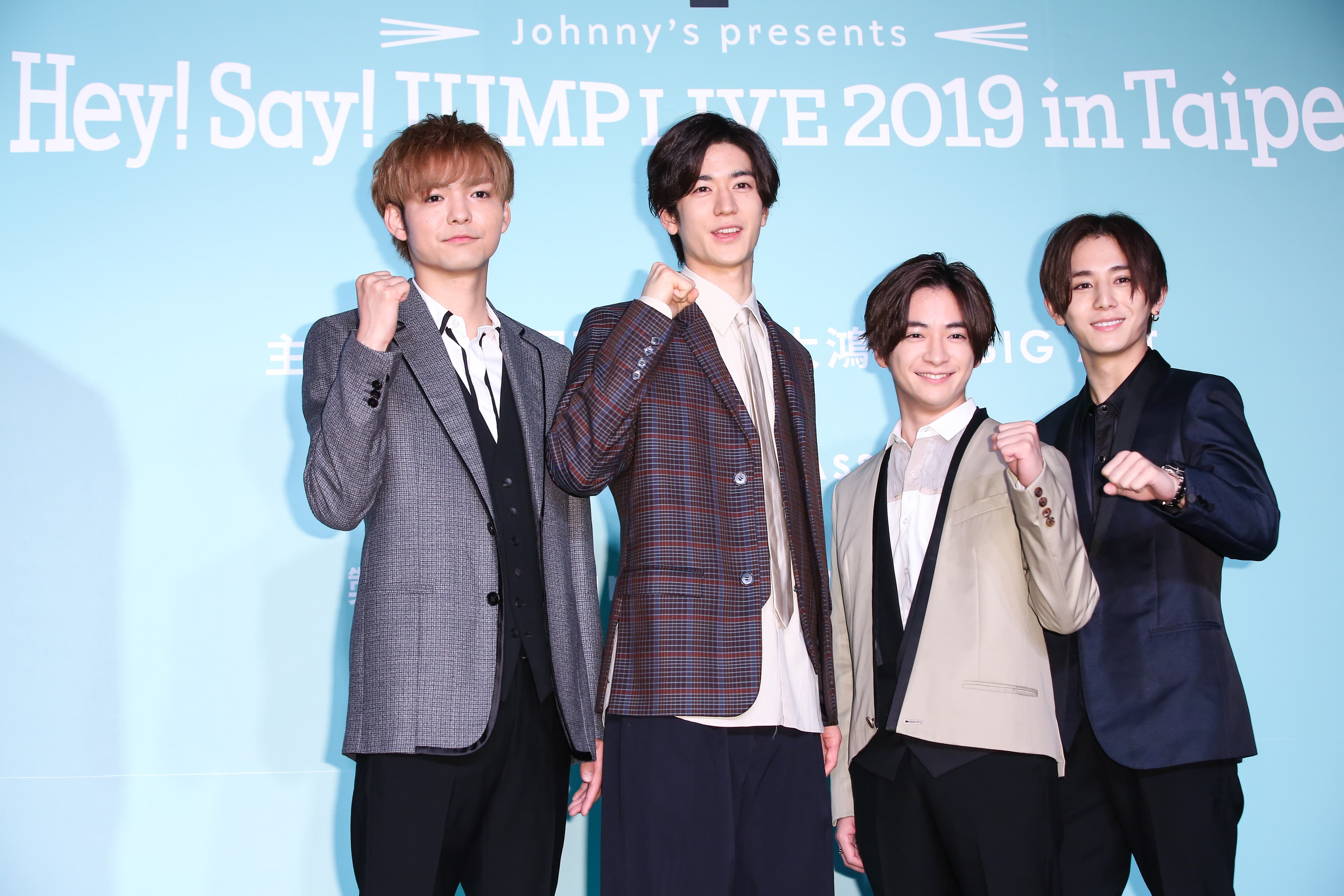 Hey! Say! JUMP之前曾來台灣開記者會宣布演唱會訊息,非常有誠意。