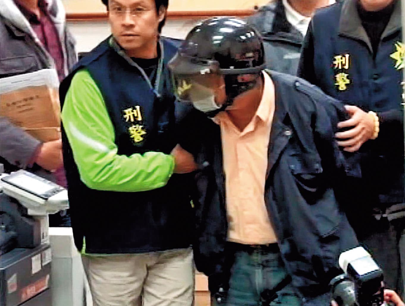 蔡維琦最後俯首認罪,被警方移送偵辦。(東森新聞提供)