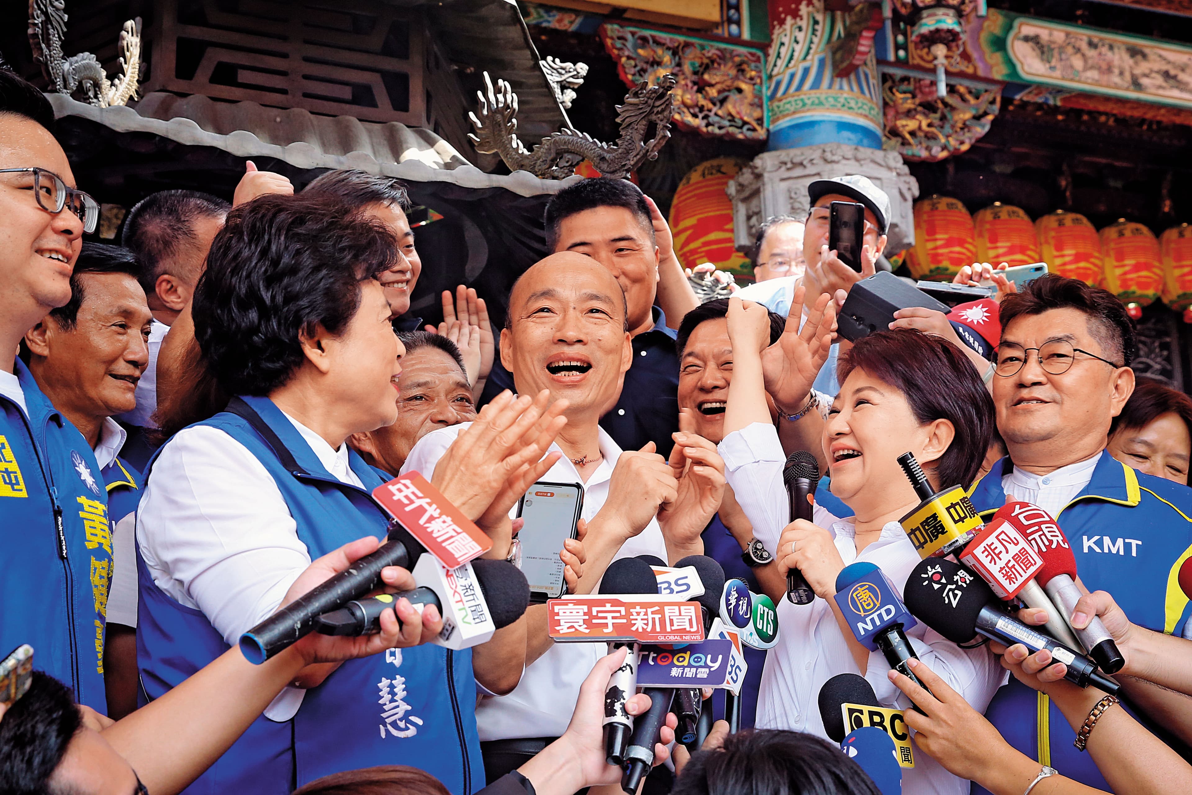 韓國瑜聲勢下滑，讓王金平相信爭取橘營門票，將有一搏的機會。