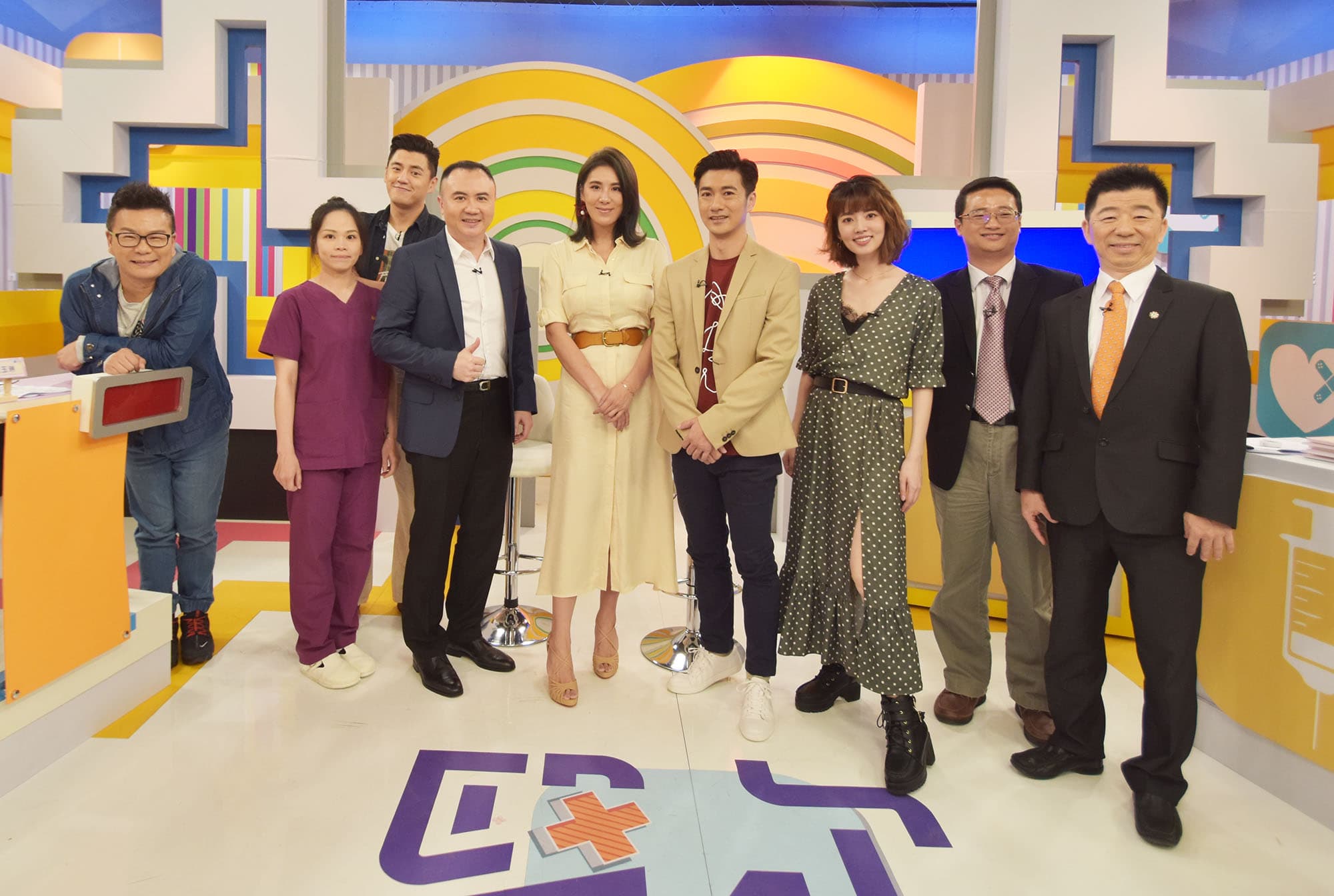  藝人阿布日前上緯來《醫次搞定》分享自己有遺傳性的靜脈曲張。（緯來提供）