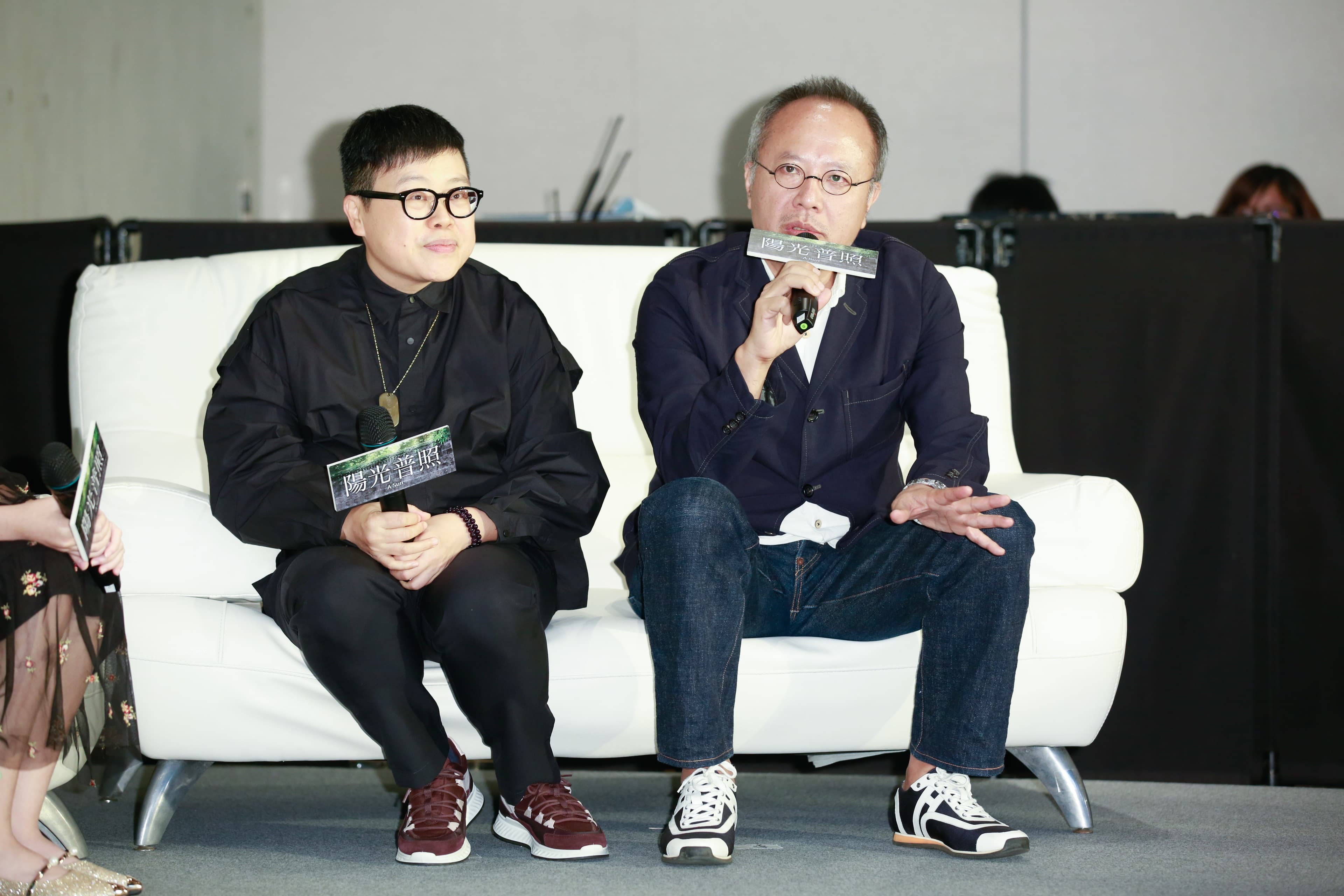 《陽光普照》是導演鍾孟宏（右）和監製葉如芬合作的第四部電影，該片劇本也由《鏡文學》協助完成。