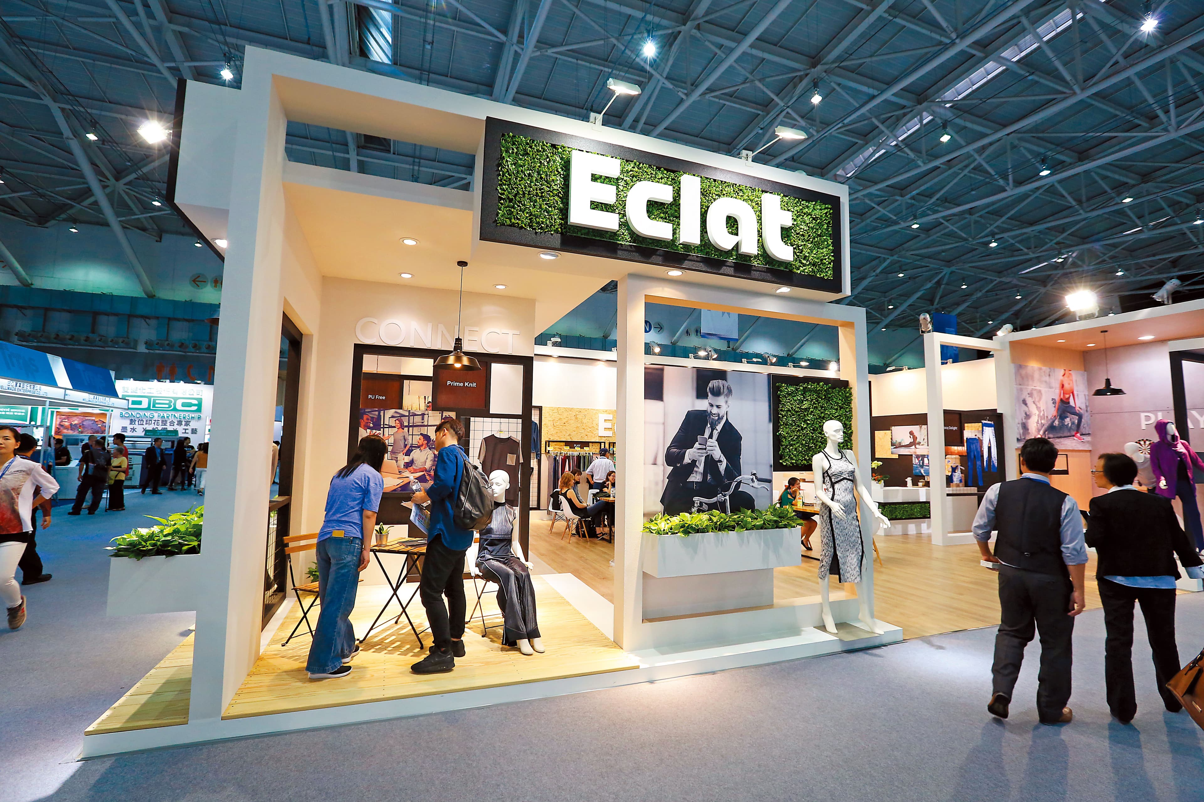 紡織大廠儒鴻(Eclat)為知名瑜伽服品牌lululemon代工,業績長紅。