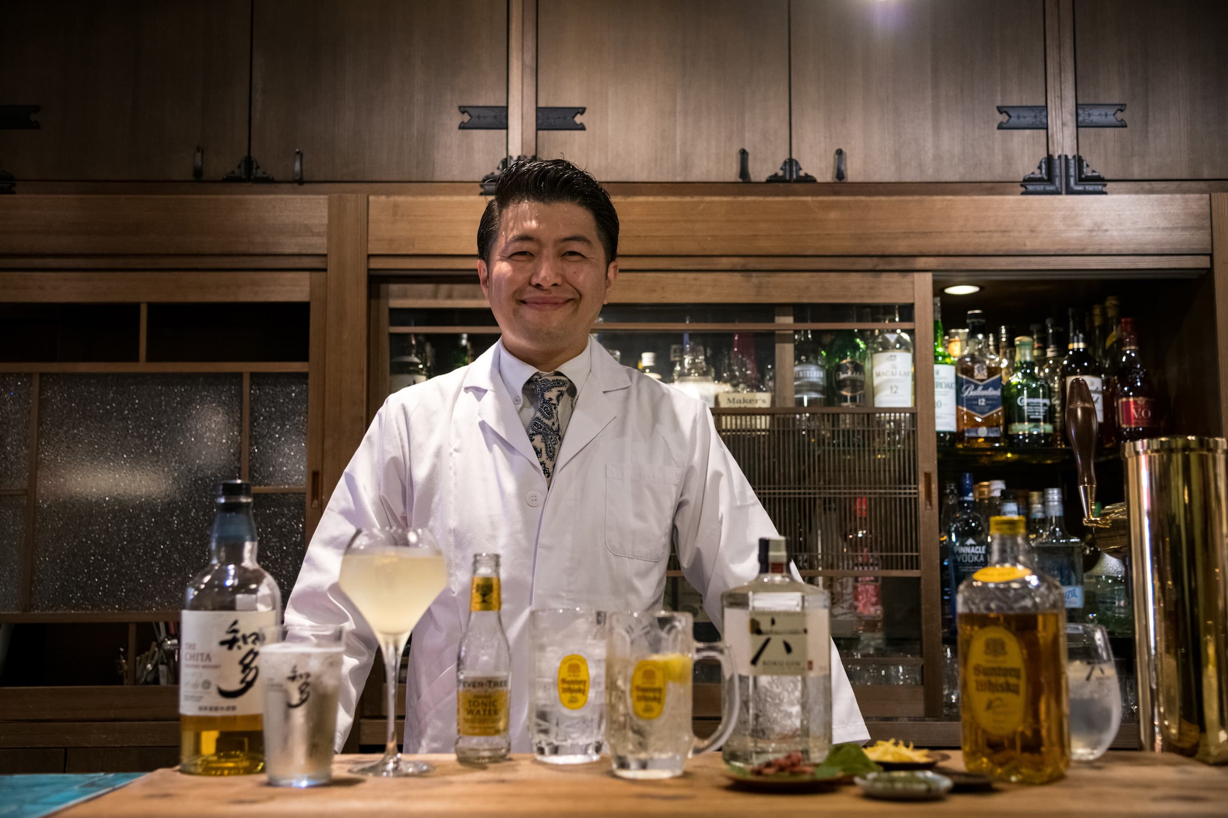 三得利外食推進部飲料類經理菅野登仁雄負責三得利的酒品飲料開發。