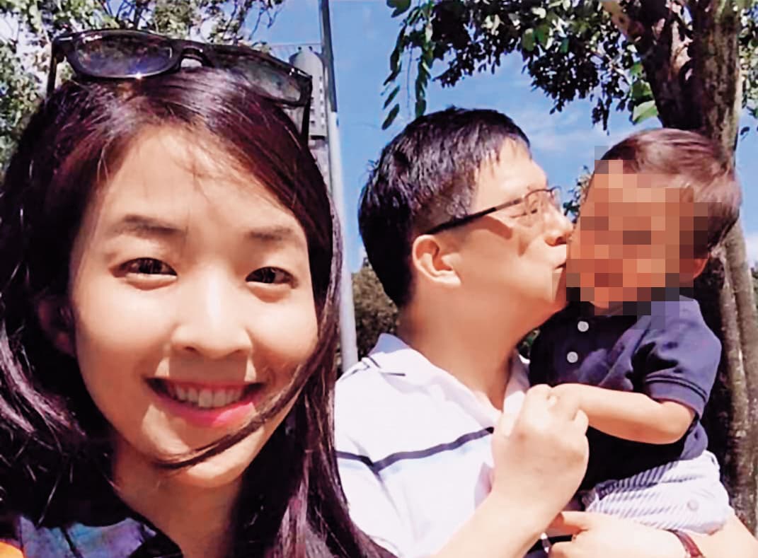 楊宇晨(左)常在臉書貼出和父親楊文虎(右)的合照,父女關係密切。(翻攝臉書)