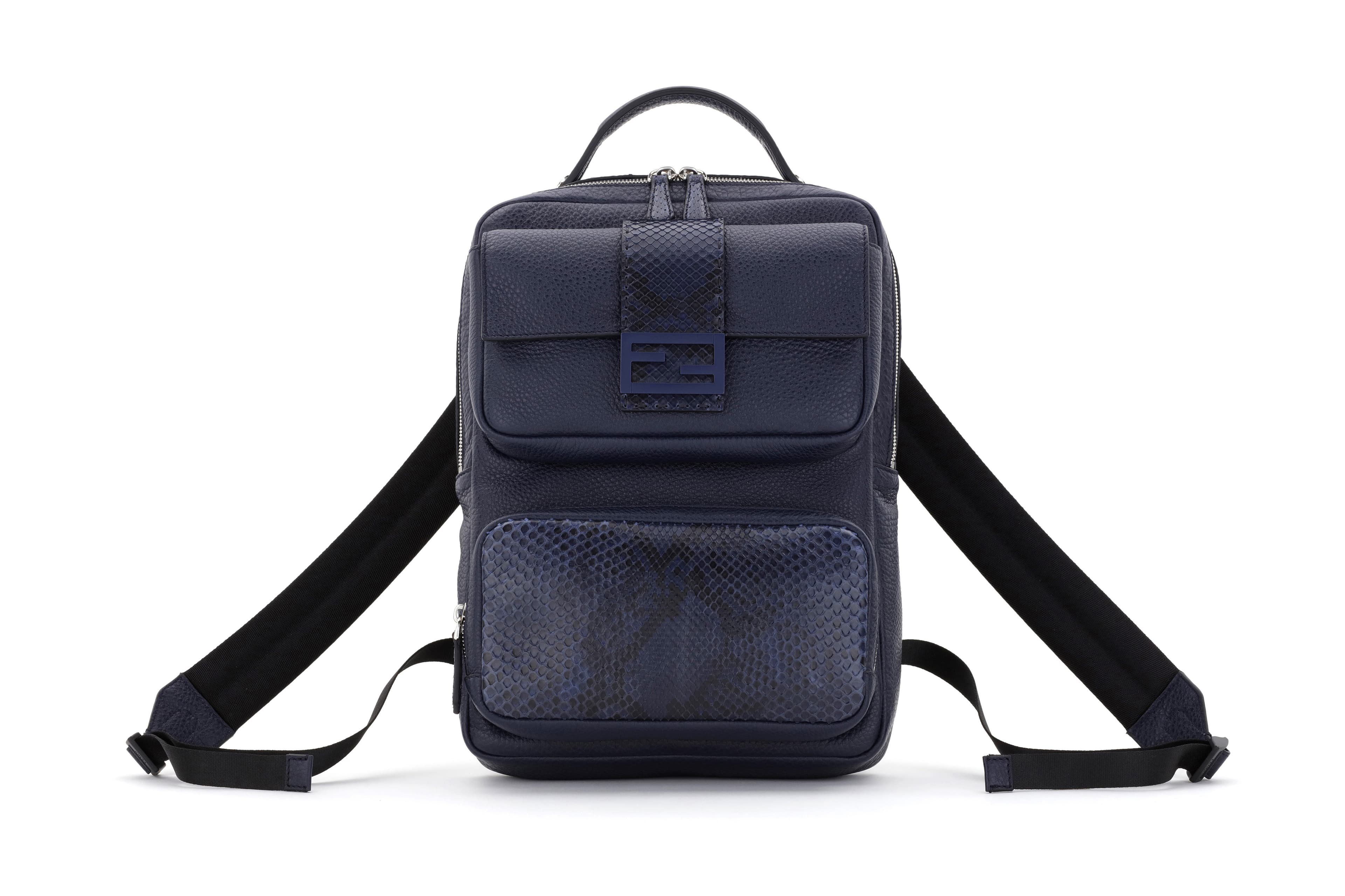 FENDI Baguette Pack早春系列包款,價格店洽。(FENDI提供)