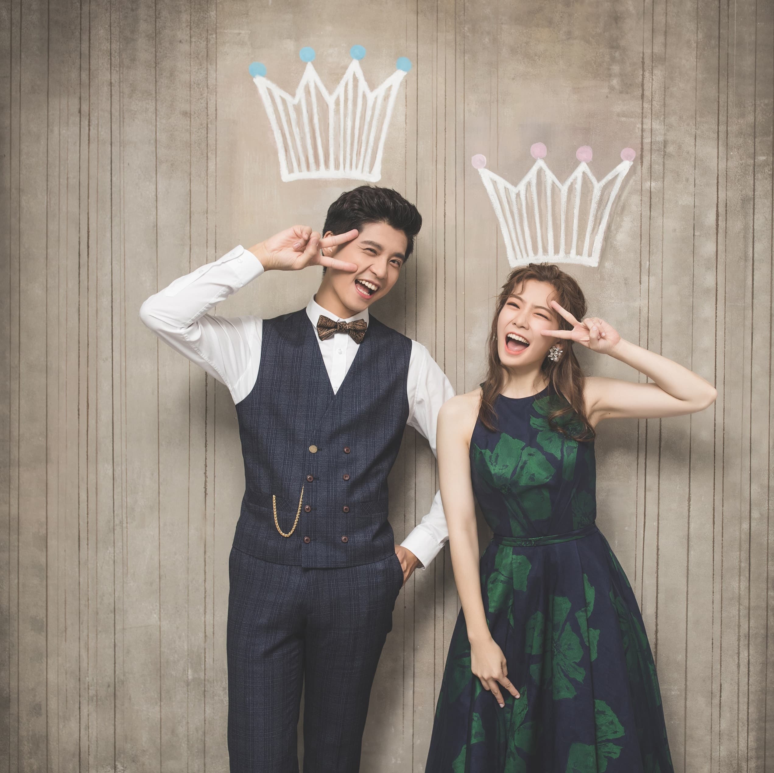 羅小白與Sho暫定耶誕節登記結婚，不過卻因婚期越近，口角越多。（上行娛樂提供）