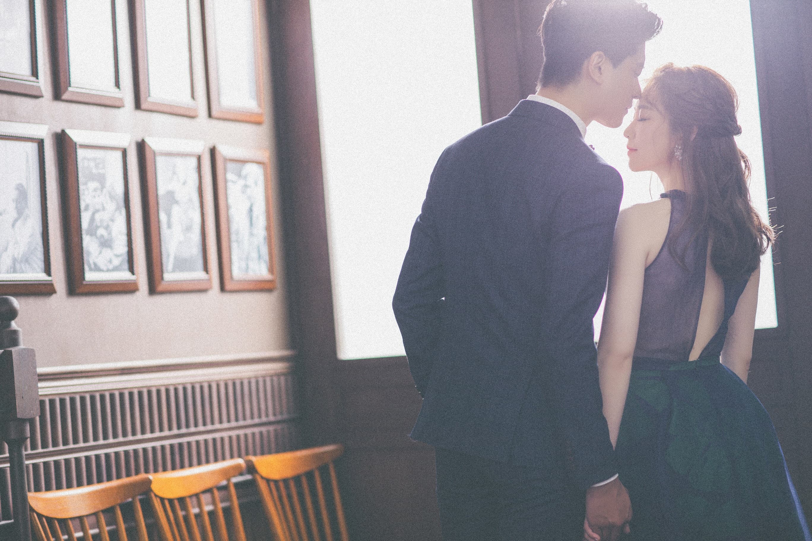 羅小白與男友Sho經歷重重風波，終於能於1月5日順利結婚。（上行娛樂提供）