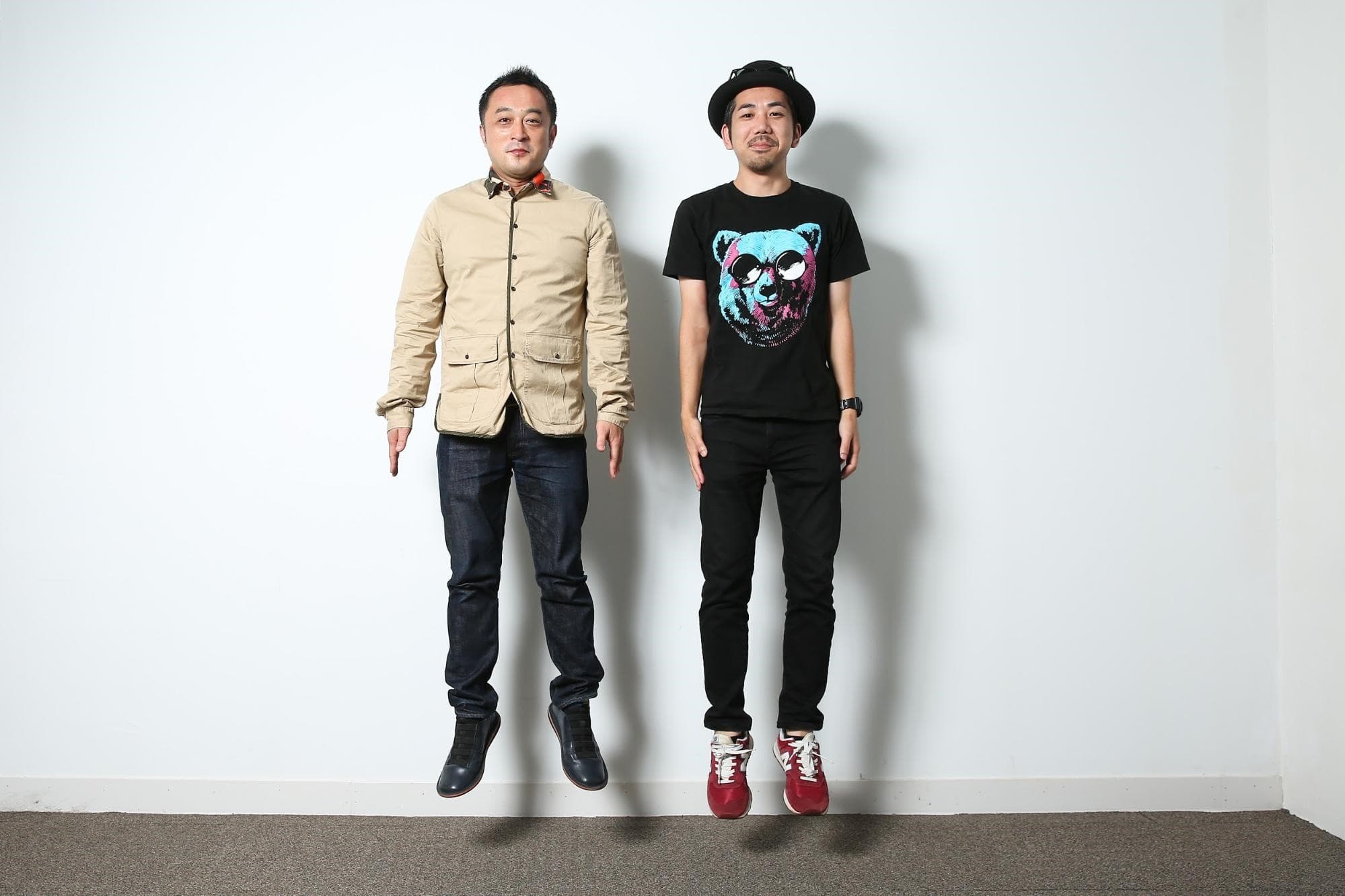 淺沼直也(右)形容與中泉裕矢(左)的關係,比起摯友更像戰友。