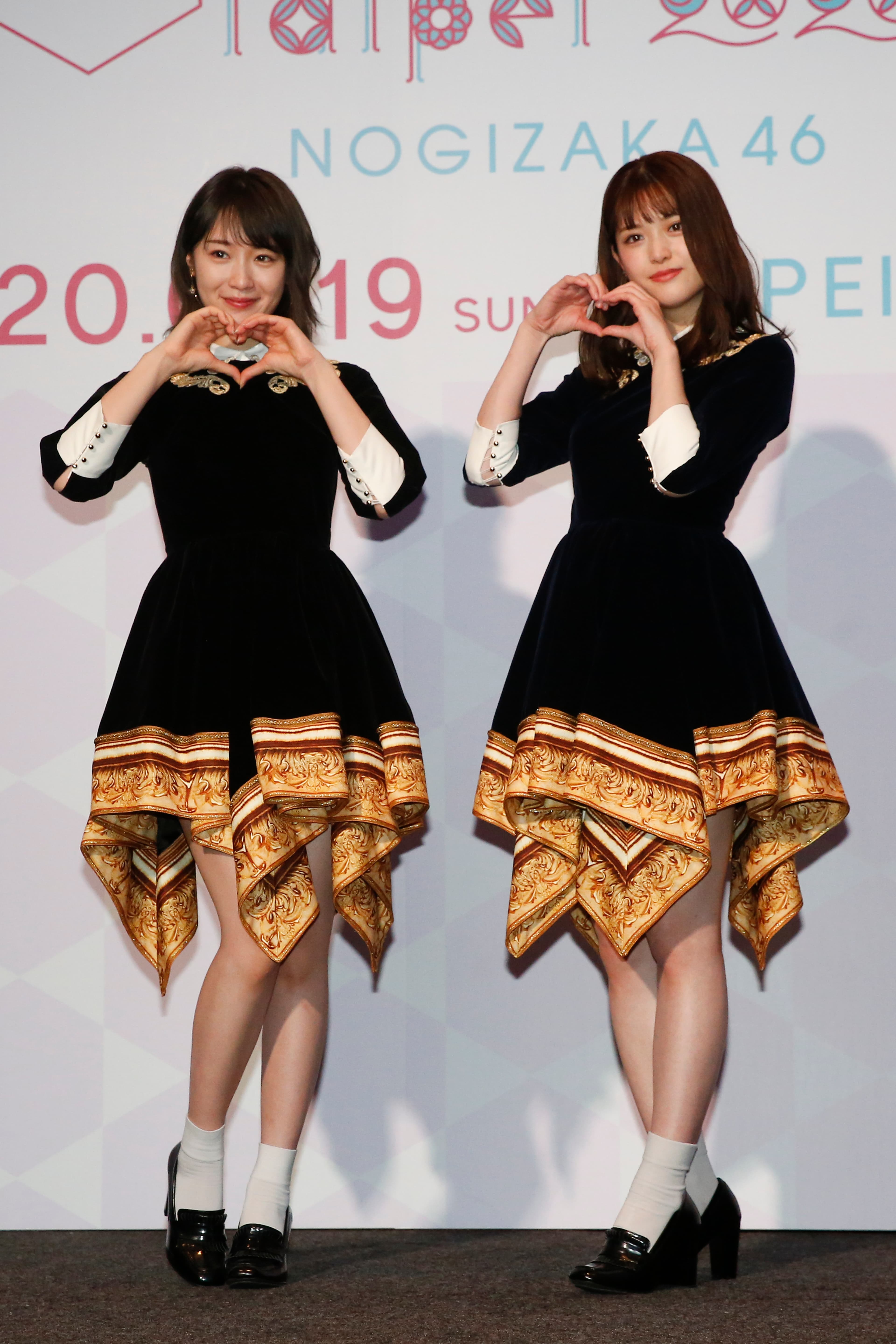 乃木坂46成員松村沙友理和高山一實期待明年小巨蛋演唱會與歌迷相見。