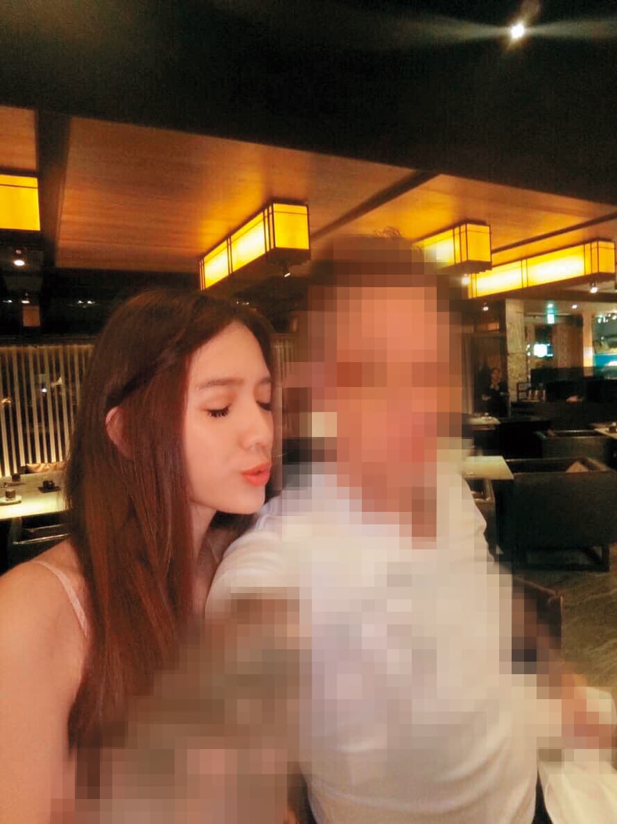 讀者提供照片爆料翁子涵的異性緣極佳,在結交馬來西亞富商之間,還有一名重疊到的「前男友」。
