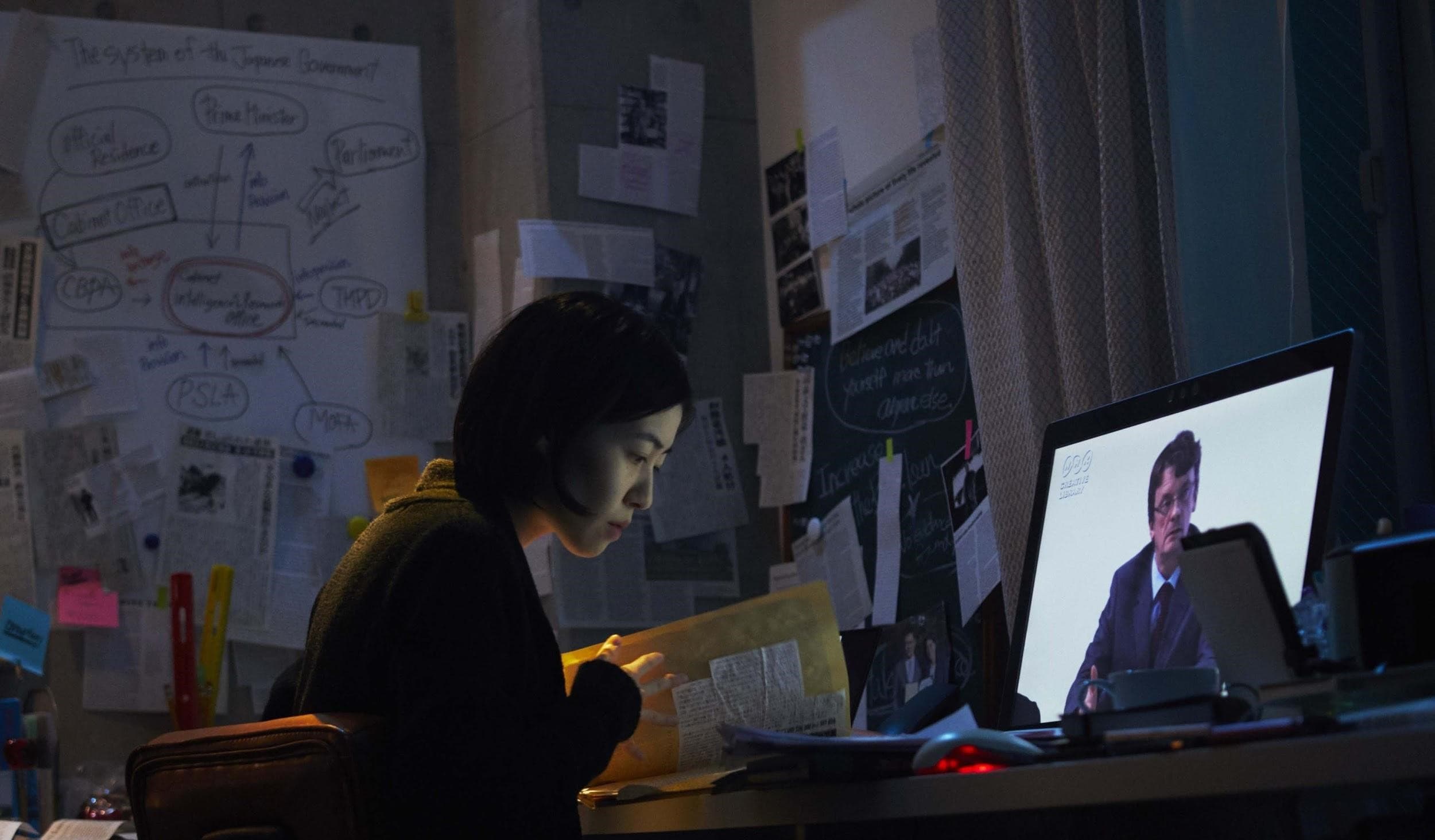 《新聞記者》以望月衣塑子為原型人物,塑造出正義女記者的形象。(天馬行空提供)
