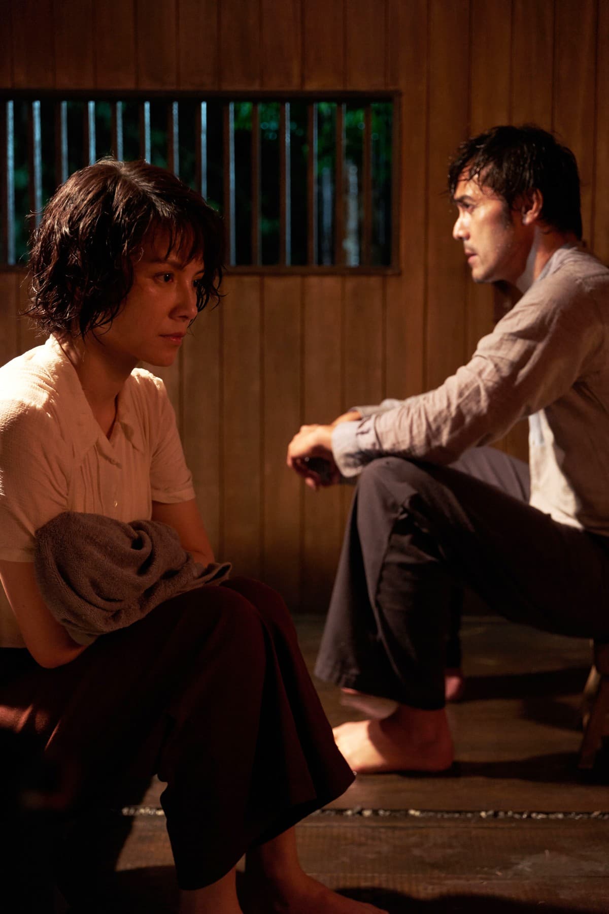 對李心潔與阿部寬來說，情緒複雜的《夕霧花園》並不好演。（甲上提供）