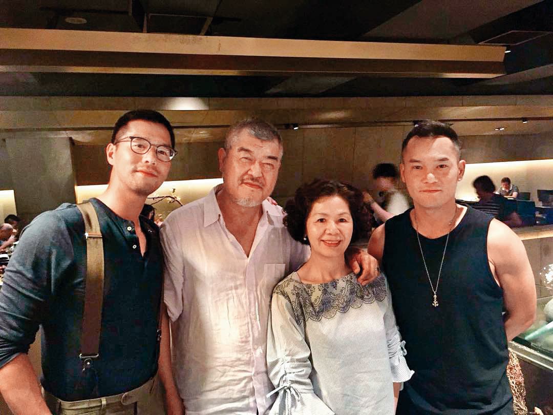 丁春誠(左)一家是弄壁紙的,身家據說有到數十億級之譜;讀者向本刊透露,丁春誠的哥哥丁春霆(右)跟小禎兩人會走得辛苦。(翻攝自丁春霆IG)