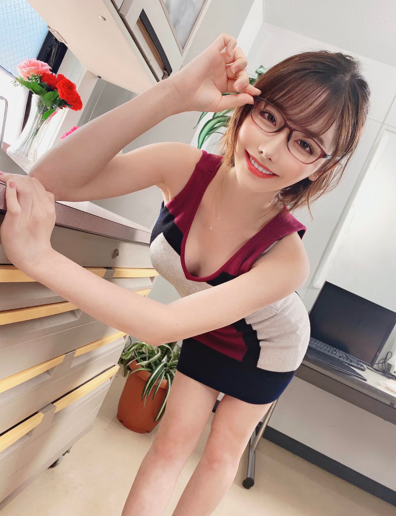 深田詠美常以不同造型給粉絲福利。(翻攝深田詠美推特)